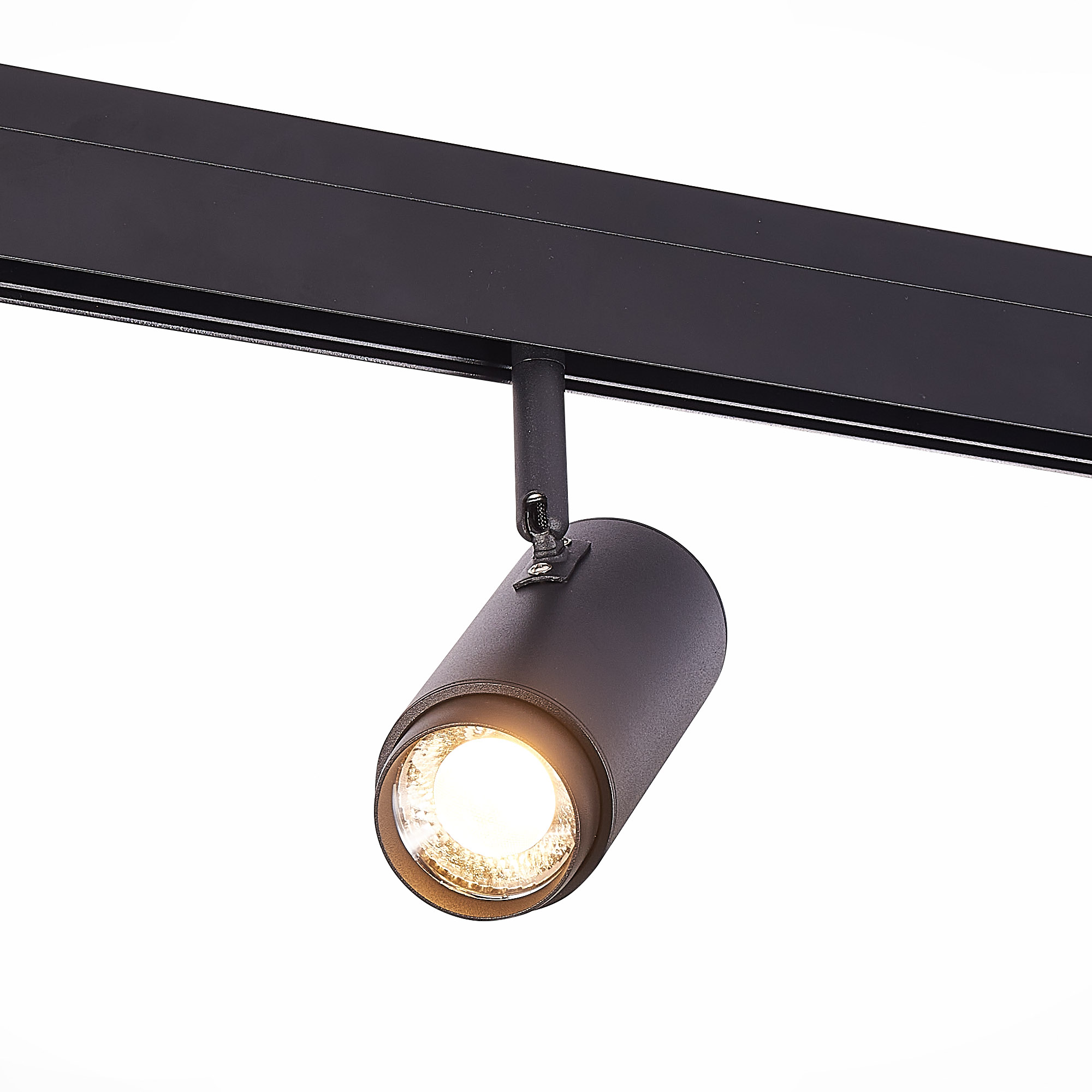 ST357.436.06 Магнитный трековый светильник ZOOM Черный LED 1*6W 3000K 667Lm Ra>80 10-60° IP20 L137xW SKYLINE 48