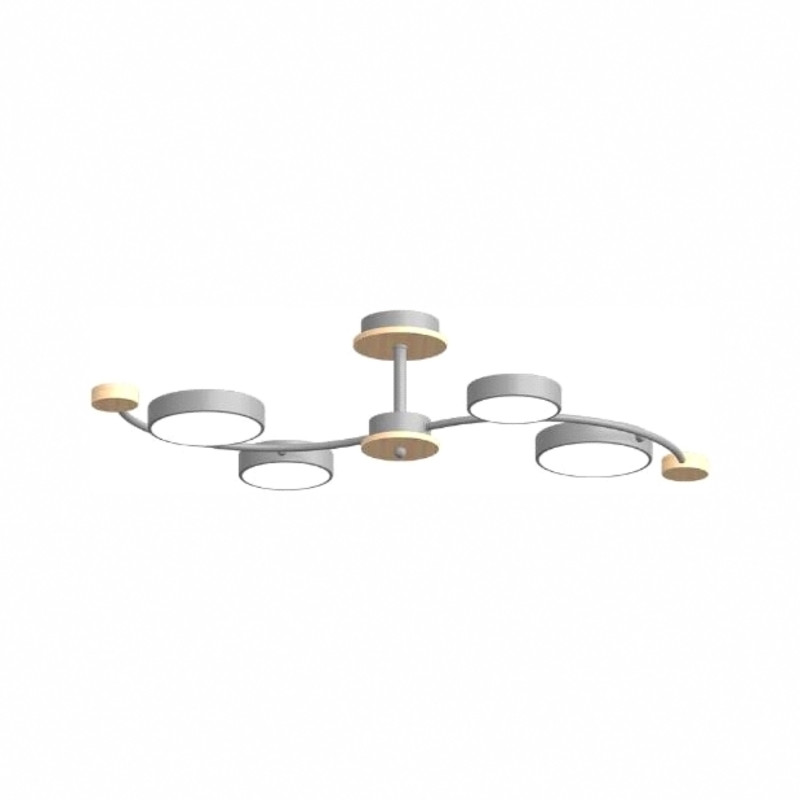 Люстра на штанге LED4U L3206-800 GR