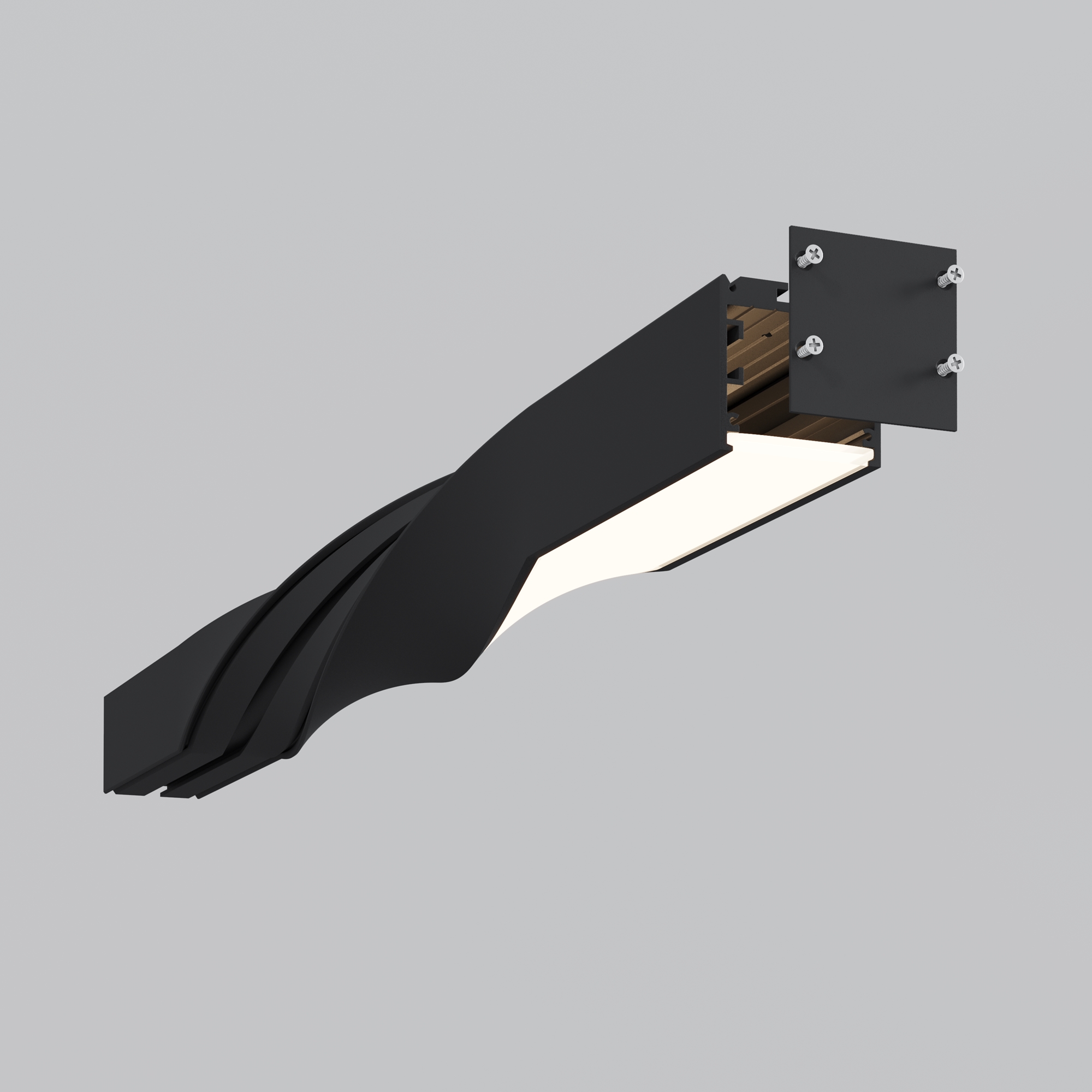Профиль Led Strip ALM-3535R-B-T-180°-0.5M