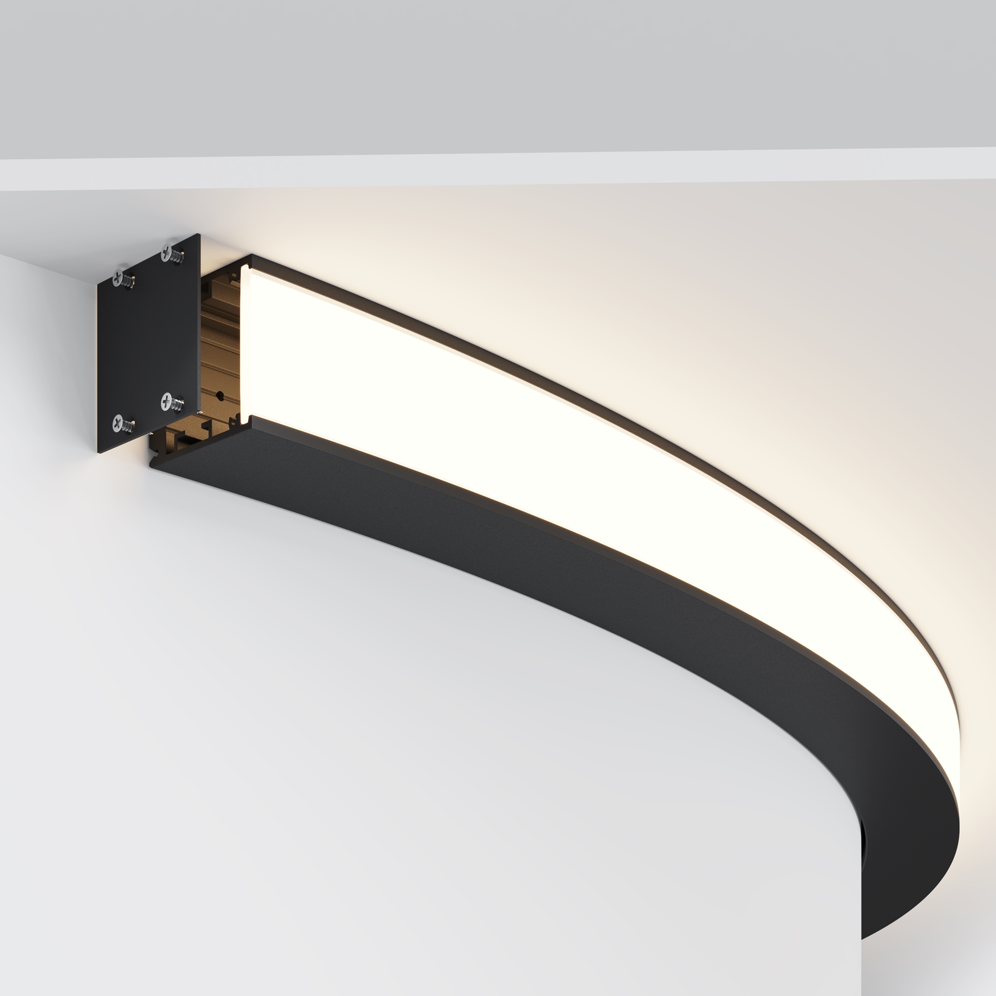 Профиль Led Strip ALM-3535R-B-EX-90°-1.5M