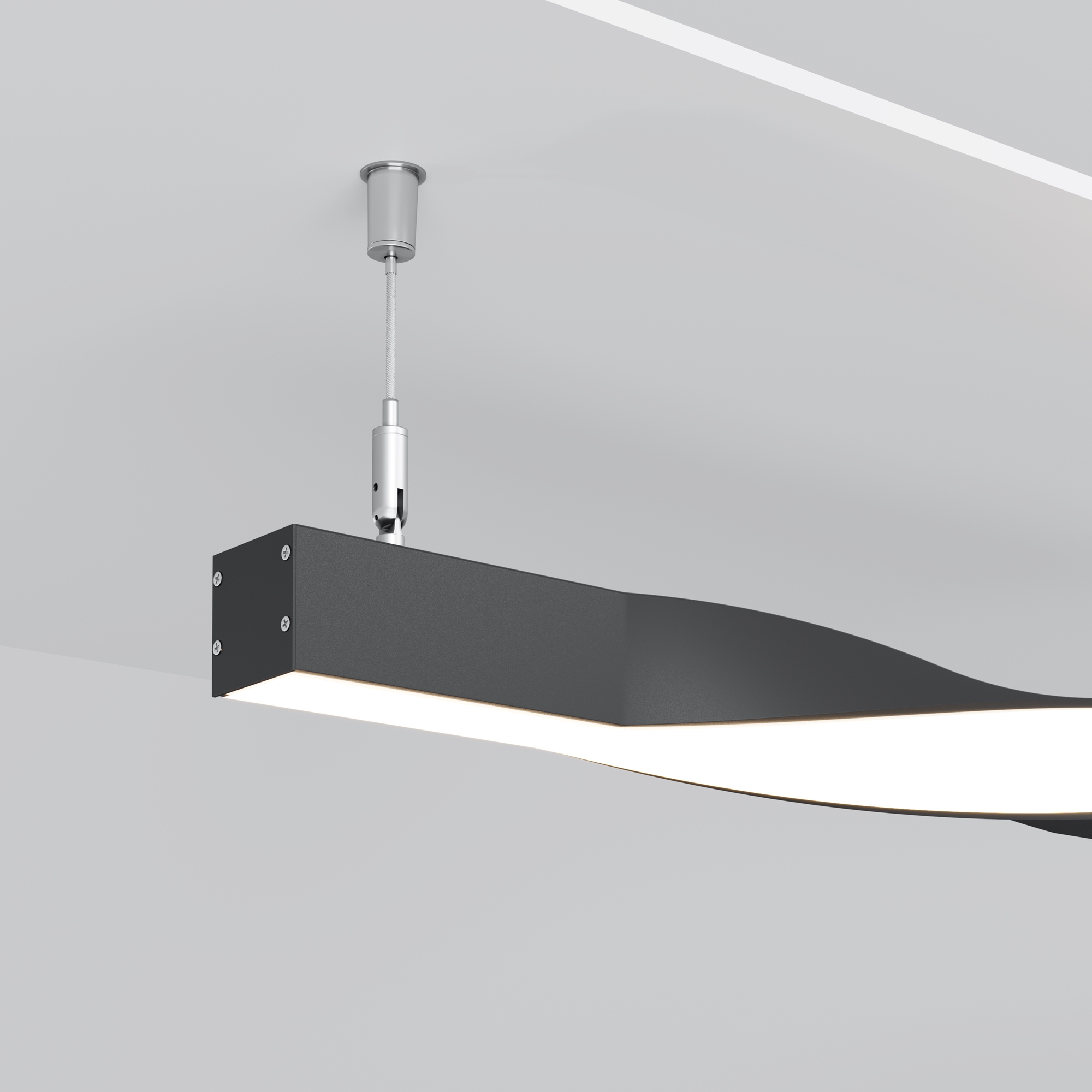 Профиль Led Strip ALM-3535R-B-TL-90°-0.4M