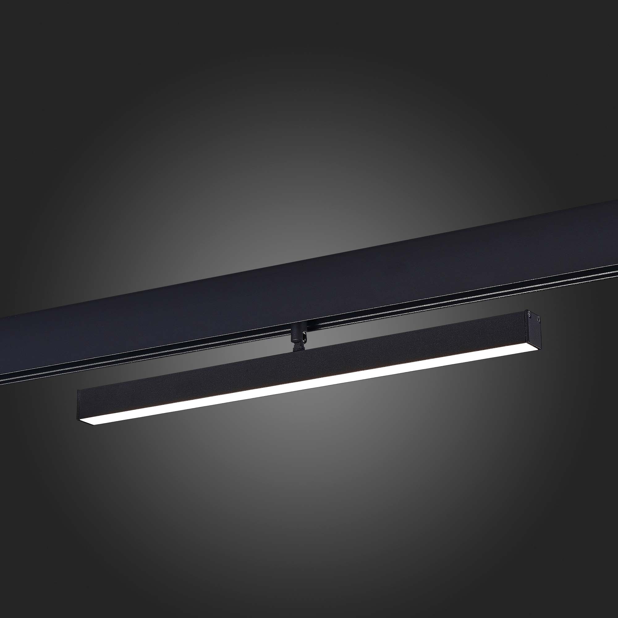 ST802.446.12 Магнитный трековый светильник Черный LED 1*12W 4000K 750Lm Ra>90 120° IP20 L405xW22,5xH SKYLINE 48