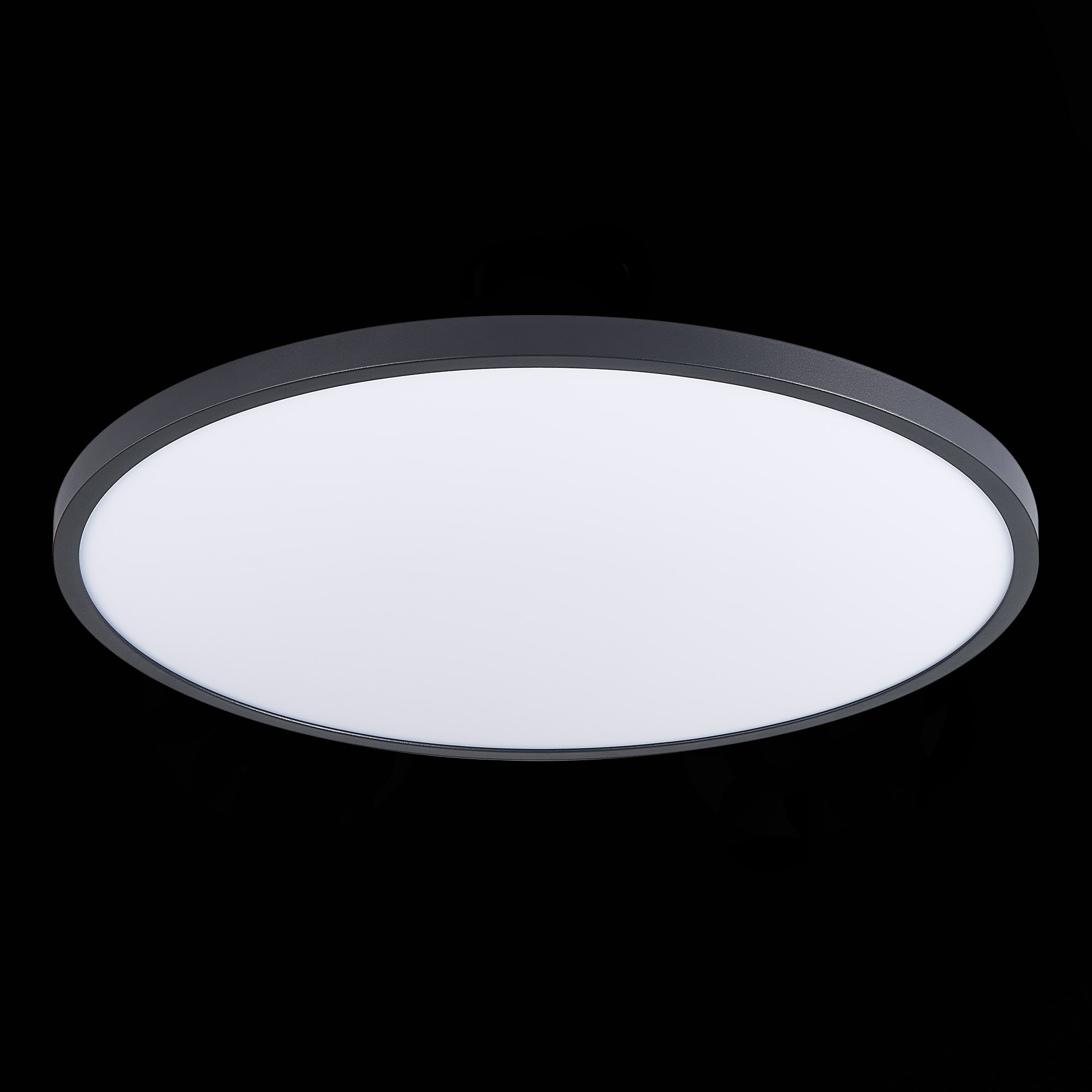 ST601.442.48 Светильник потолочный Черный LED 1*48W 4000K 4 320Lm Ra>90 120° IP20 D600xH27 185-265V Накладные светильники