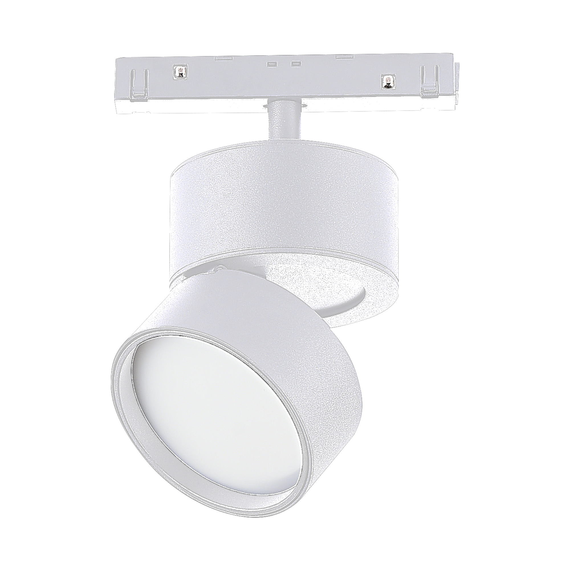 ST809.536.09 Магнитный трековый светильник Белый LED 1*9W 3000K 550Lm Ra>90 120° IP20 D85xH126 48V SKYLINE 48