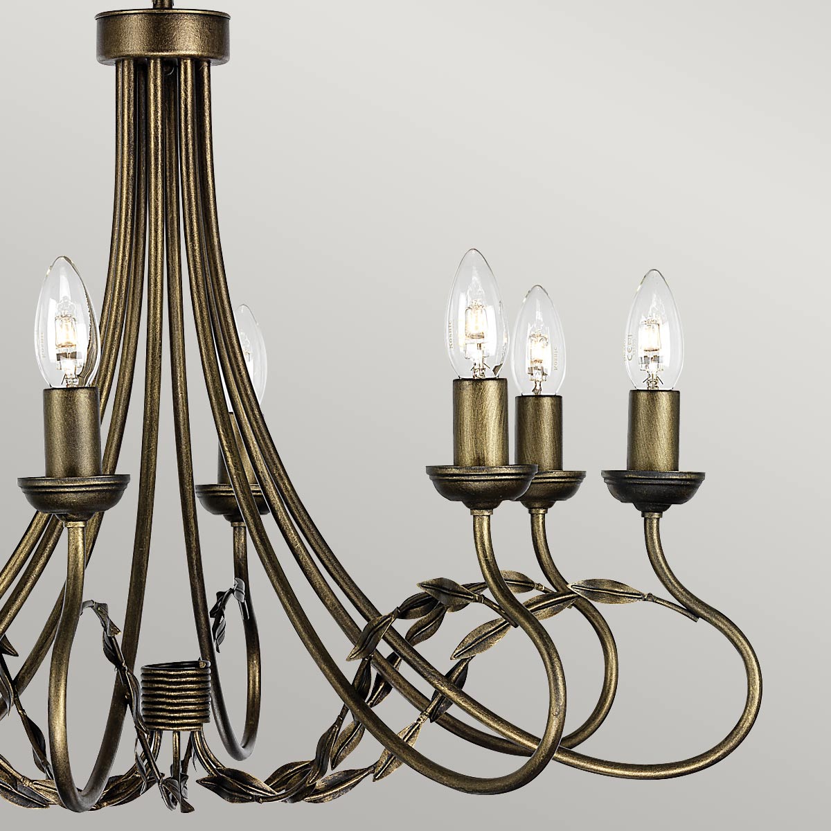 Люстра Elstead Interior, Арт. OV8-BLK-GOLD