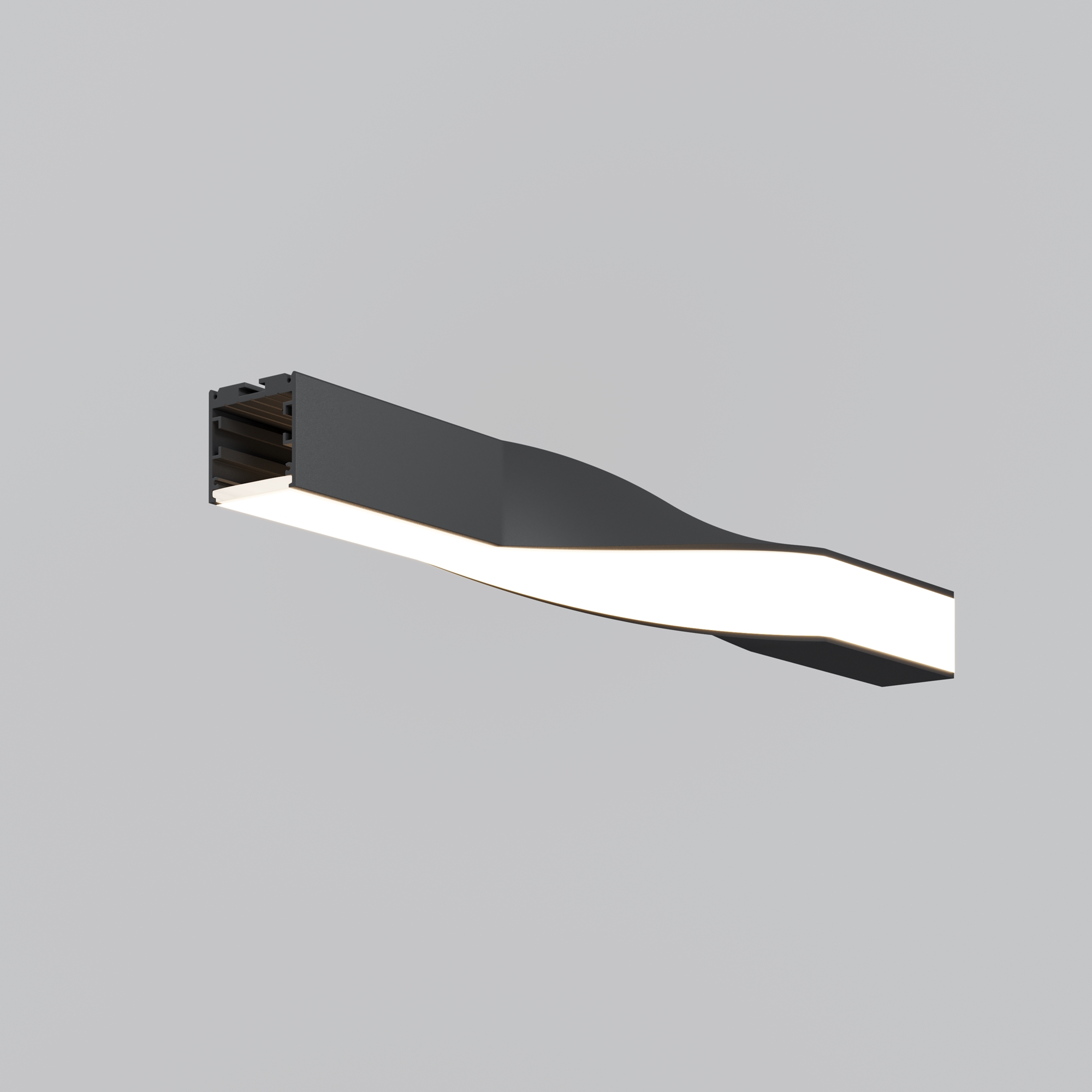 Профиль Led Strip ALM-3535R-B-TL-90°-0.4M