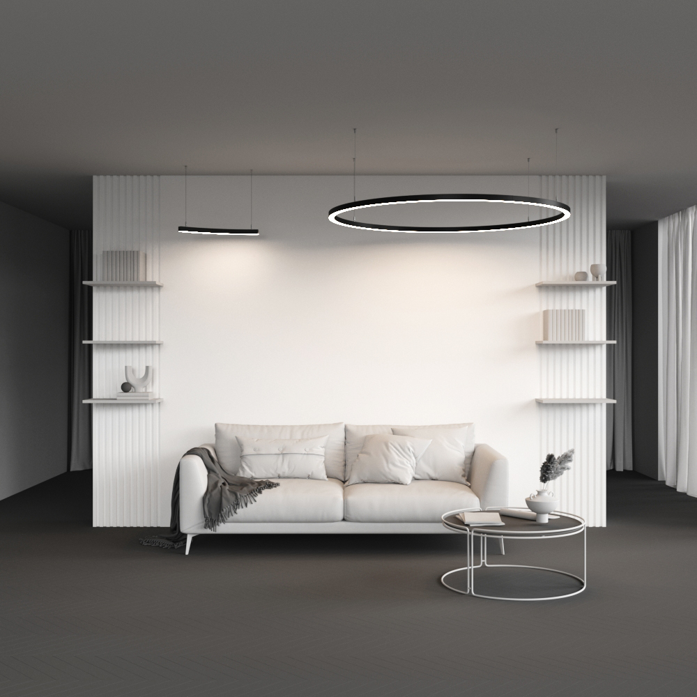 Профиль Led Strip ALM-3535R-B-D-45°-1.5M