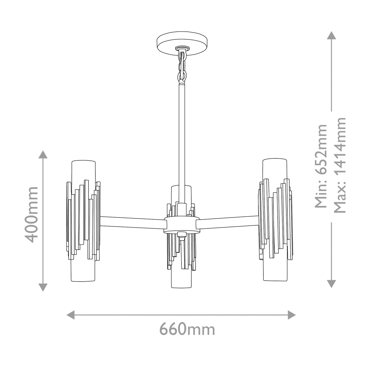 Люстра Elstead Lighting, Арт. MARVELE6-AB-OPAL