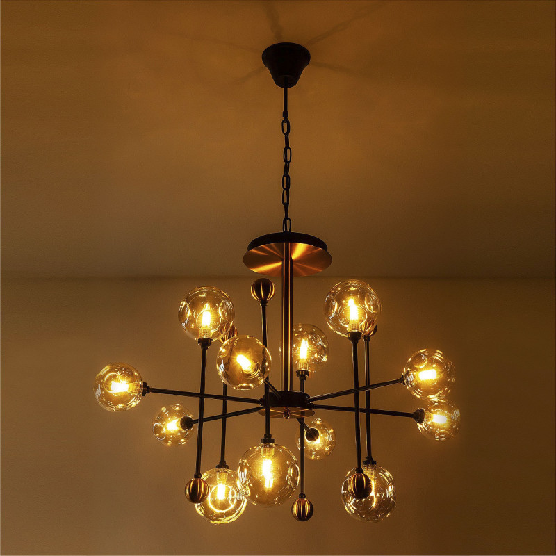 Подвесная люстра LED4U L6157-12
