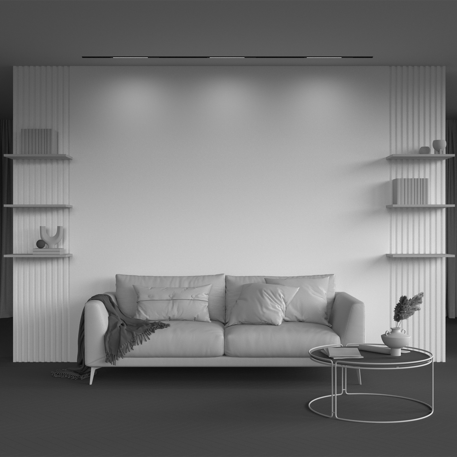 Трековый светильник Technical TR231-2-10W4K-B