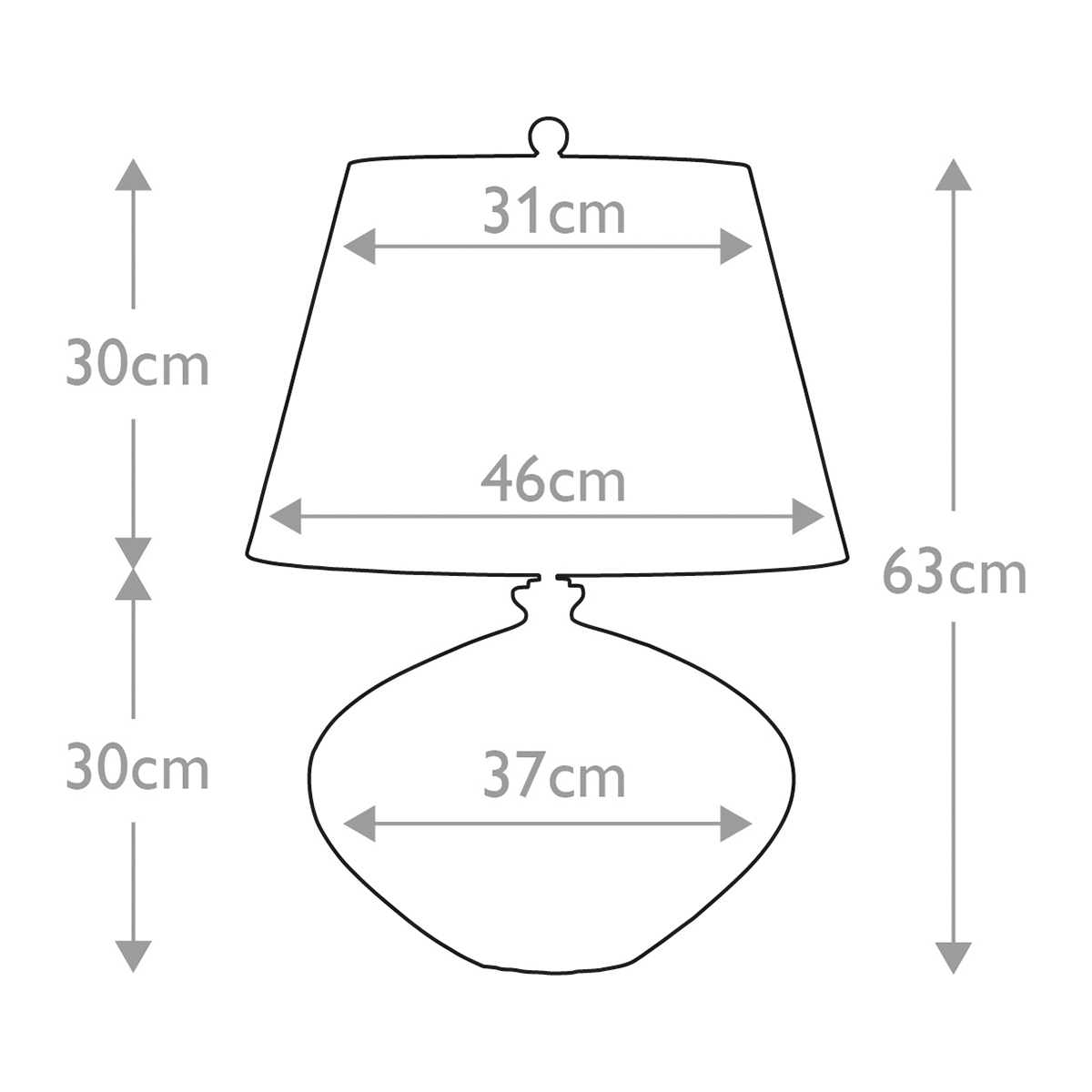 Настольная лампа Elstead Lighting, Арт. RIB-PUMPKIN-TL