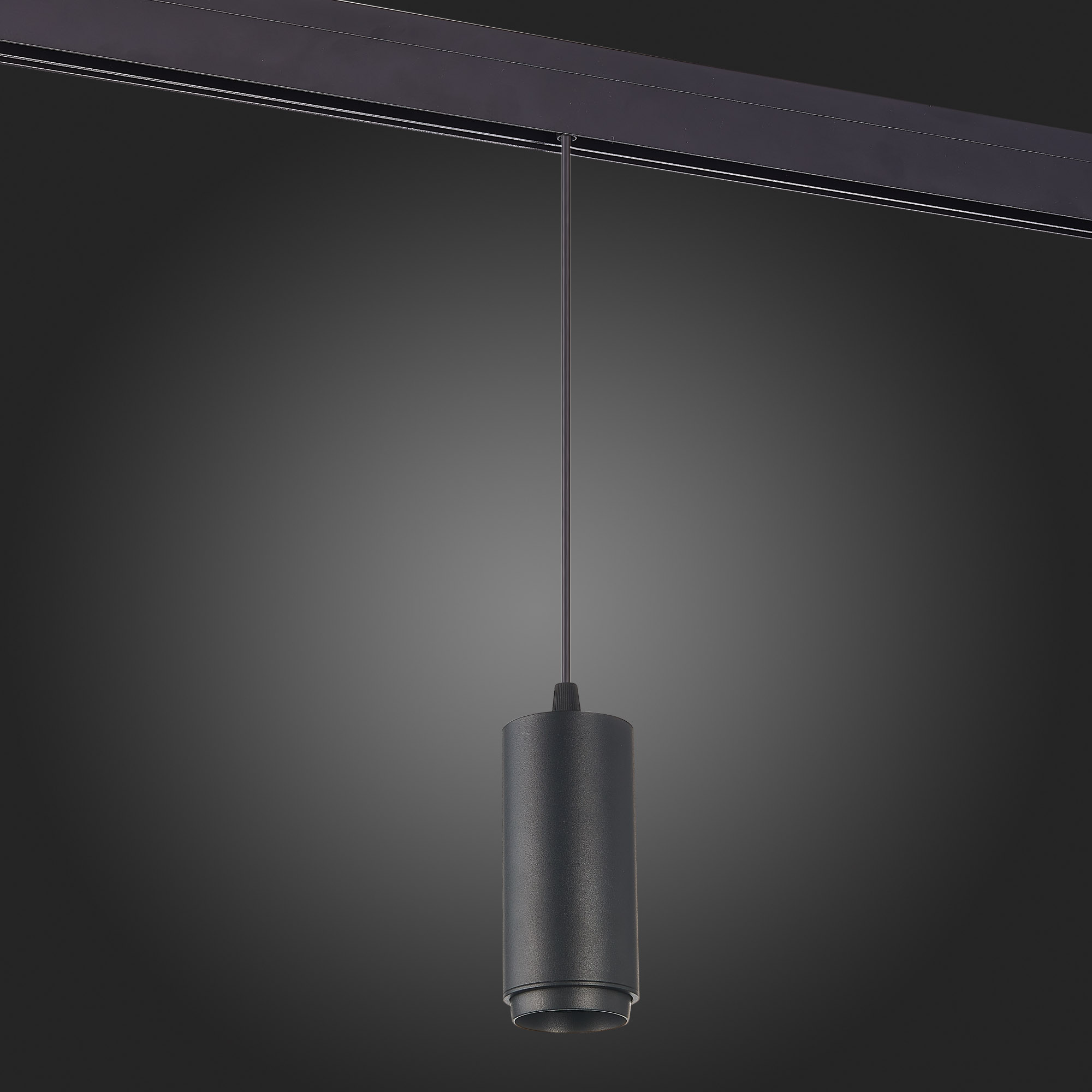 ST357.433.06 Магнитный трековый светильник подвесной ZOOM Черный LED 1*6W 3000K 667Lm Ra>80 10-60° I SKYLINE 48