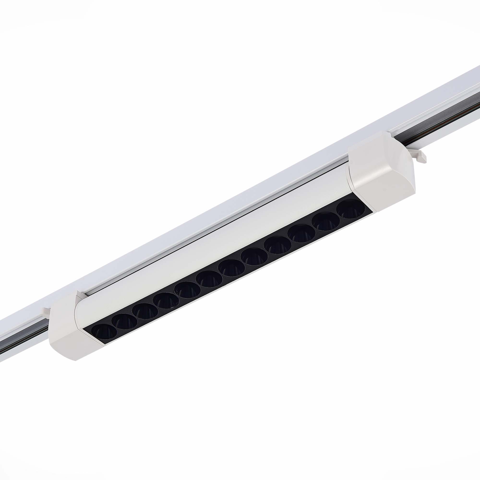 ST367.536.20 Св-к трек. Белый LED 1*20W 3000K 1 750Lm Ra>90 36° IP20 L387xW49xH54 170-240V BASE