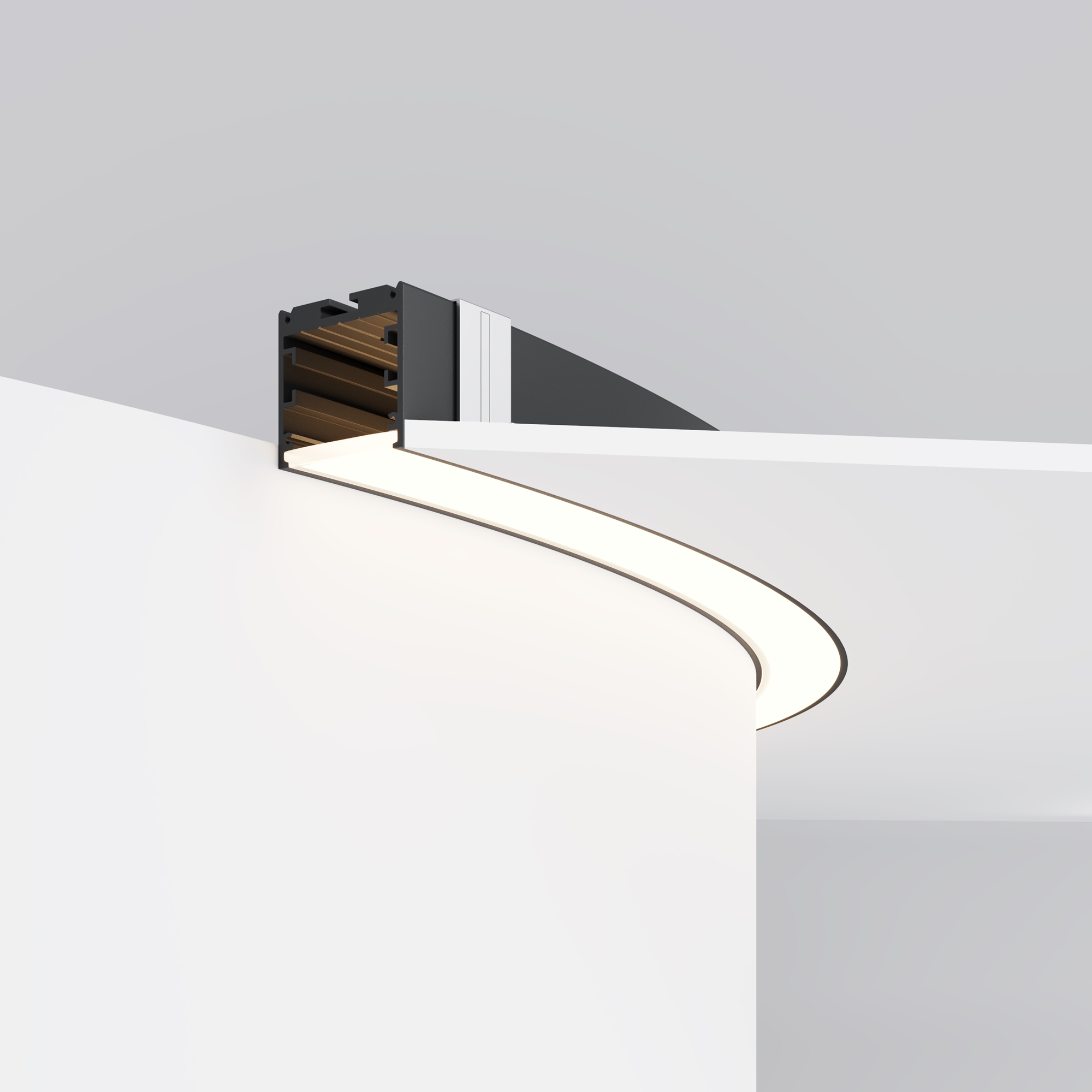 Профиль Led Strip ALM-3535R-B-D-90°-1.5M