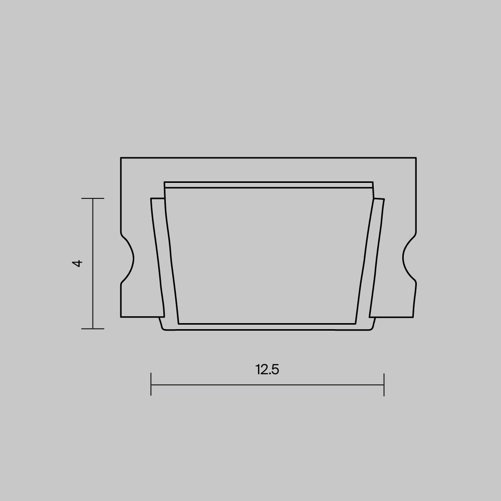 Комплектующие для профиля Led Strip 642021