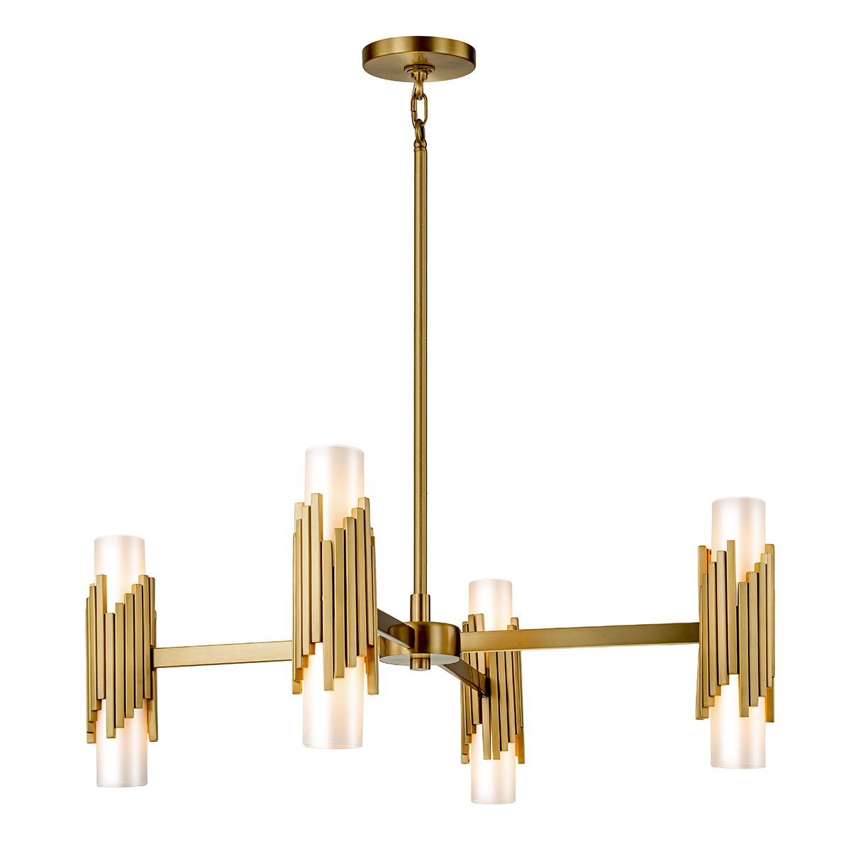 Люстра Elstead Lighting, Арт. MARVELE8-AB-OPAL