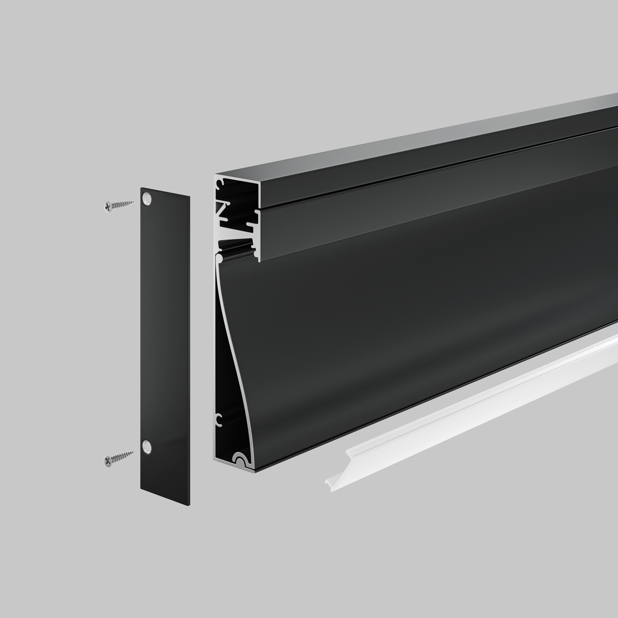 Профиль Led Strip ALM-8018-B-2M