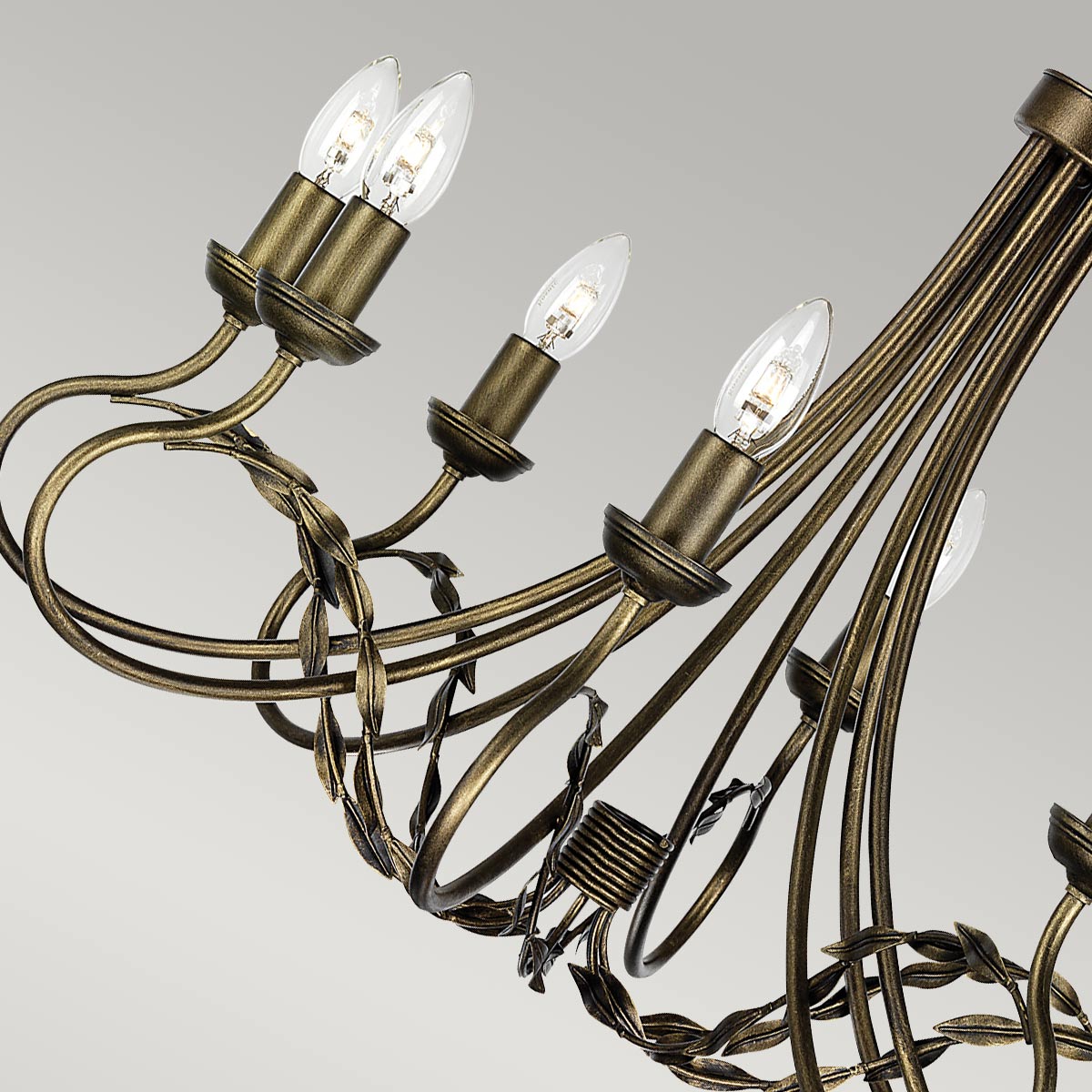 Люстра Elstead Interior, Арт. OV8-BLK-GOLD
