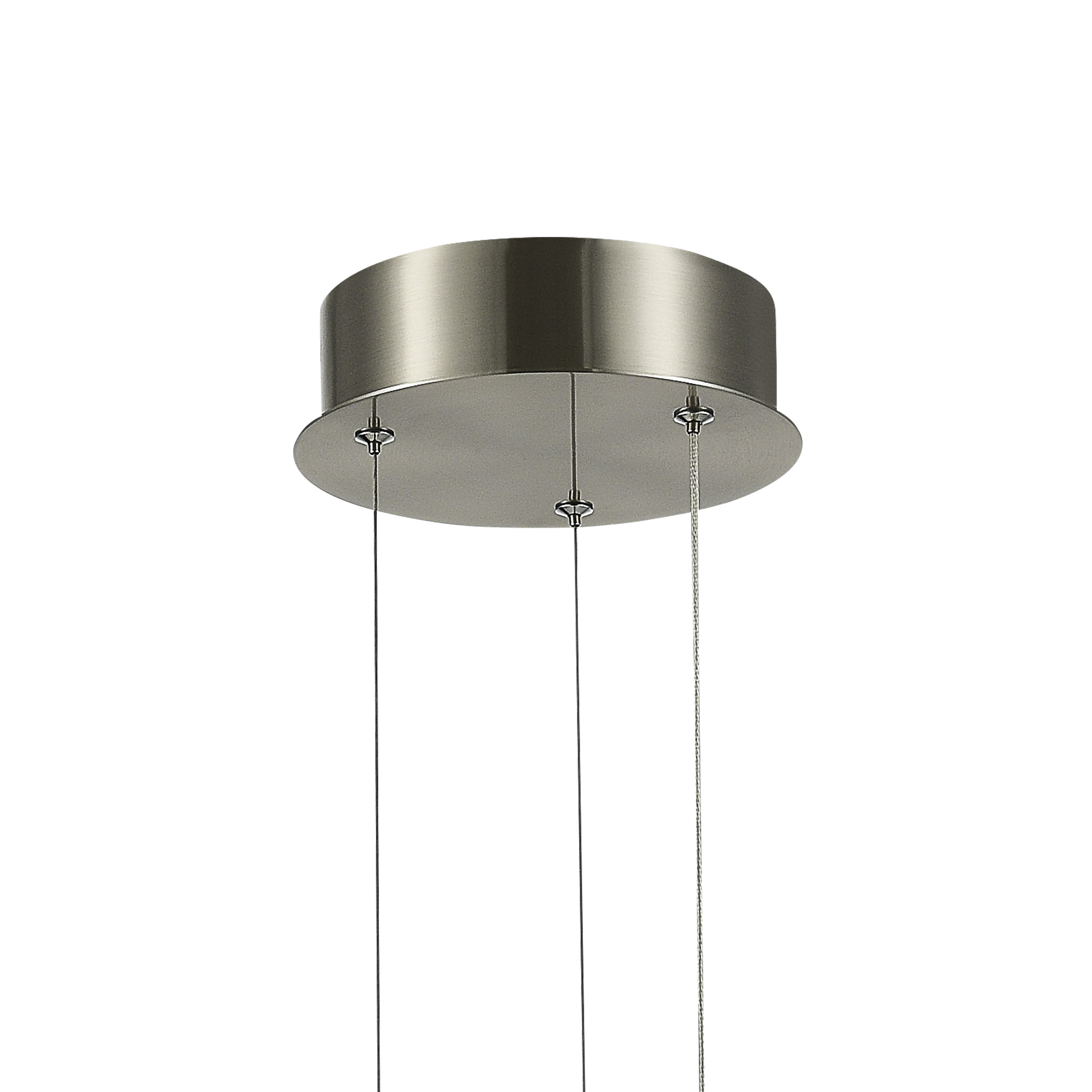 SL6235.103.20 Светильник подвесной ST-Luce Никель/Прозрачный LED 1*20W 4000K FAIRY