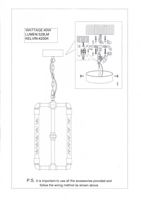 Подвесная люстра Lightstar 740044
