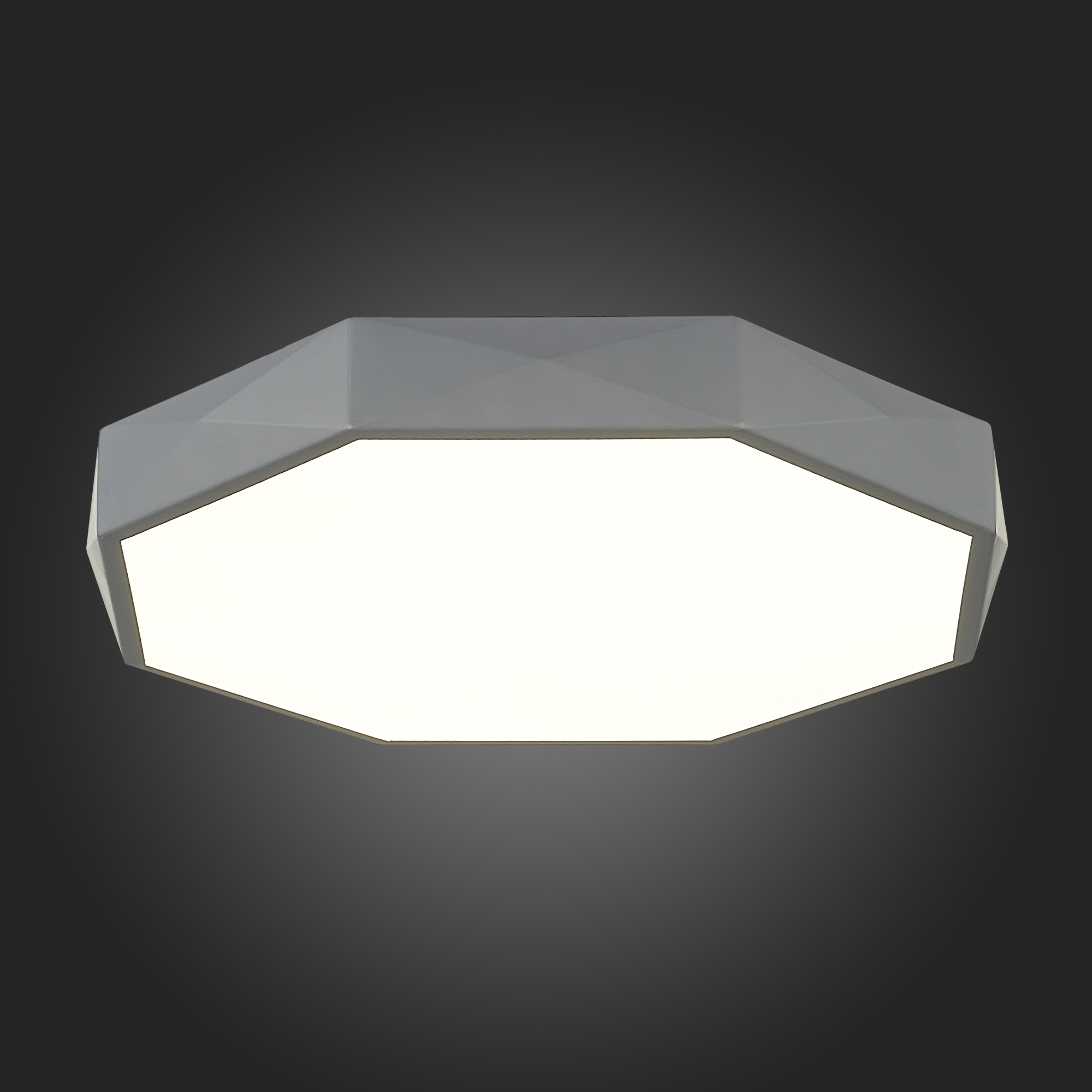 SLE200872-01 Светильник потолочный Серый/Белый LED 1*45W 3000K/4000K/6000K RONDO