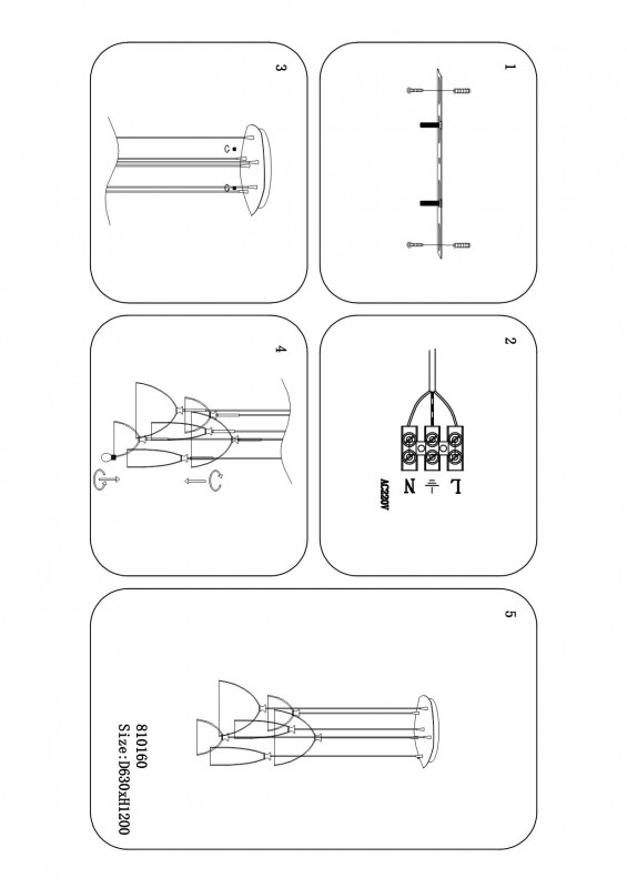 Подвесная люстра Lightstar 810160