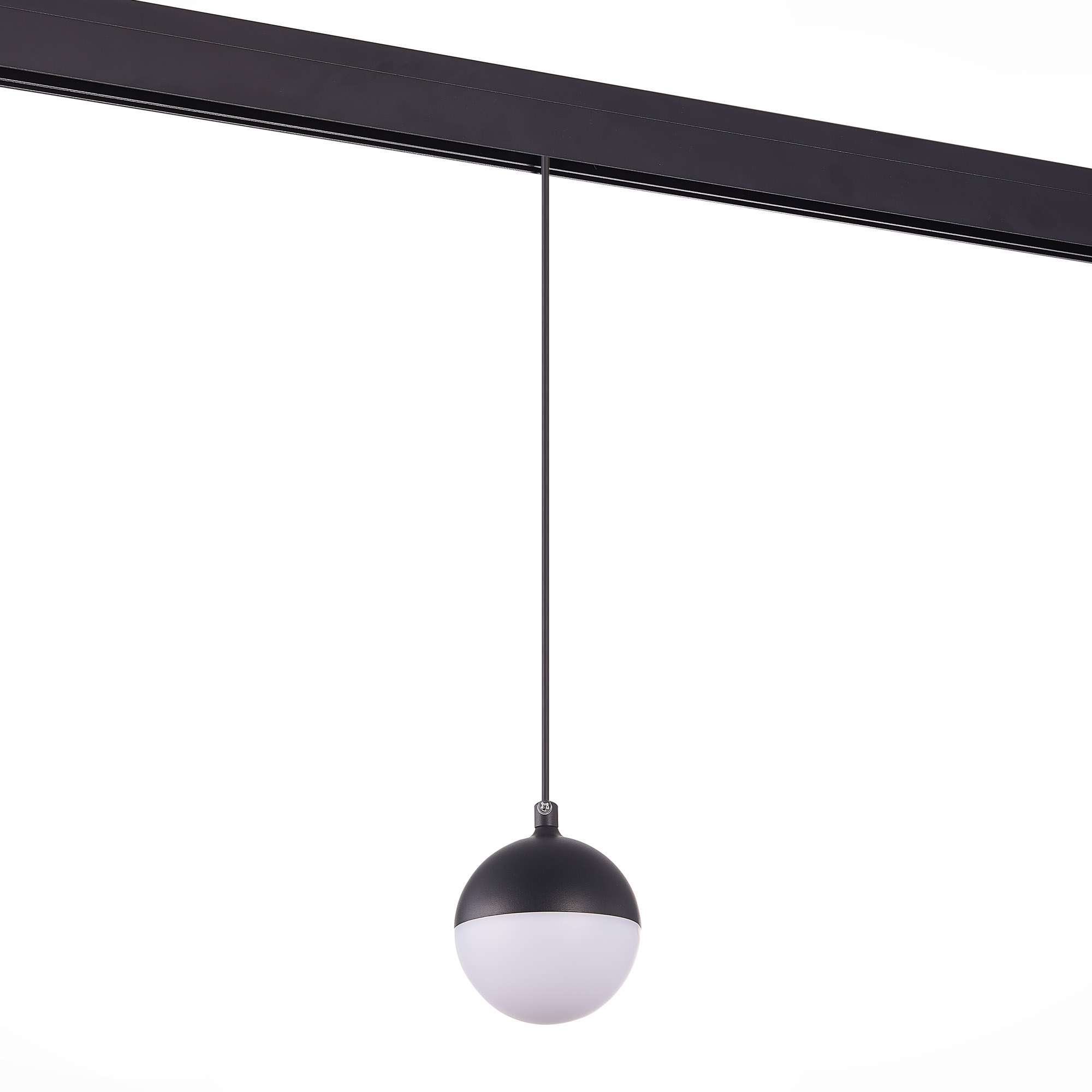 ST358.433.07PWM4 Магнитный трековый светильник подвесной Черный LED 1*7W 3000K 520Lm Ra>80 120о IP20 SKYLINE 48