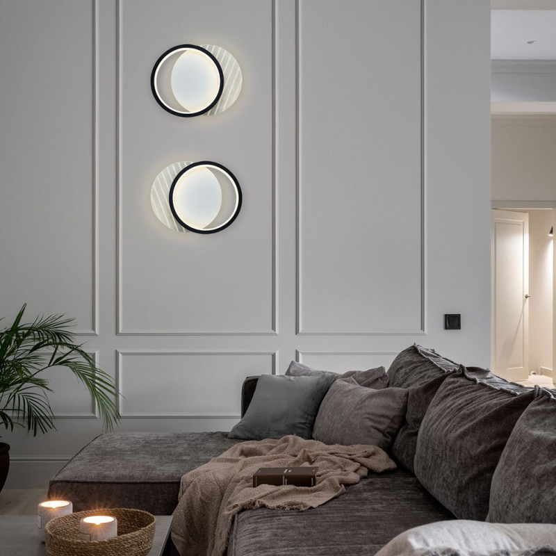 Бра LED4U L7320-2 BK