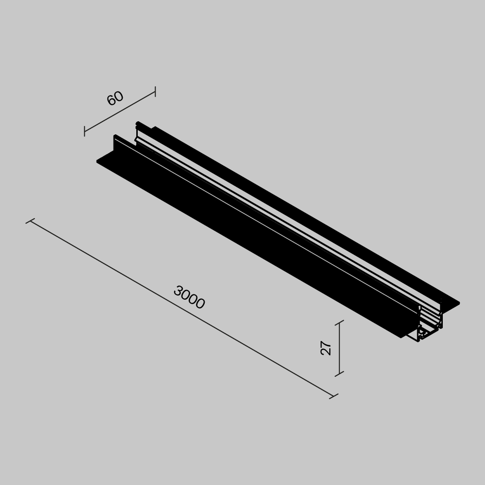 Профиль Outdoor O-TR002ED-P-B3M