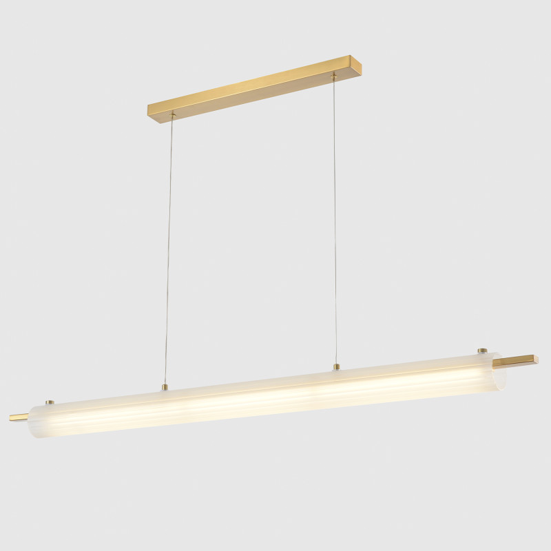 Подвесной светильник Crystal Lux TUNNEL SP40 LED BRASS