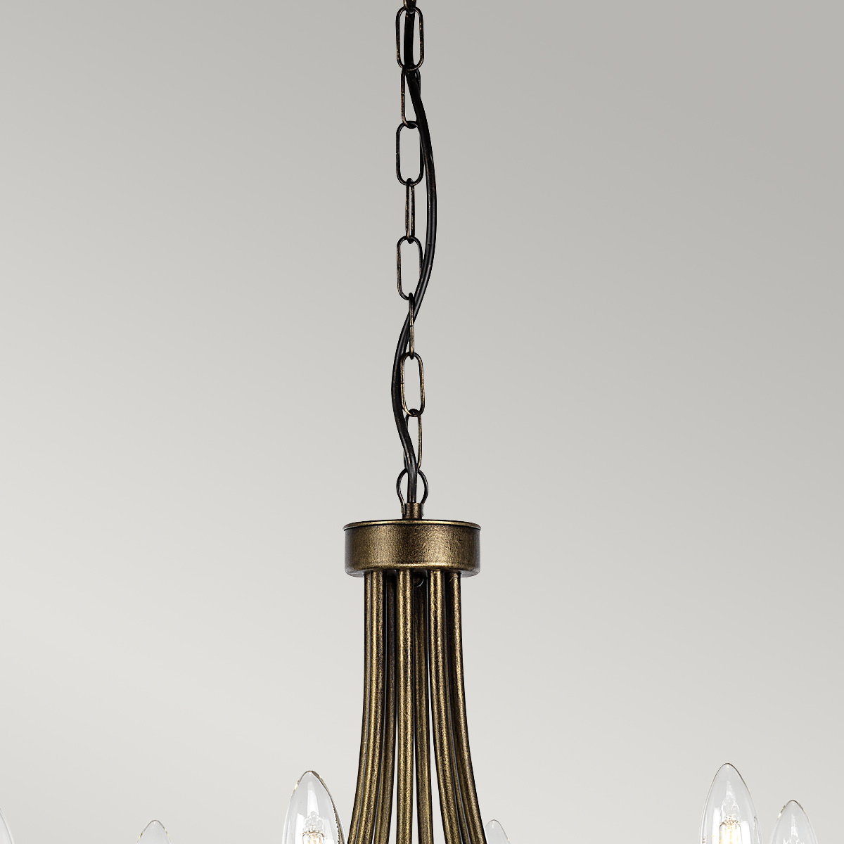 Люстра Elstead Interior, Арт. OV8-BLK-GOLD