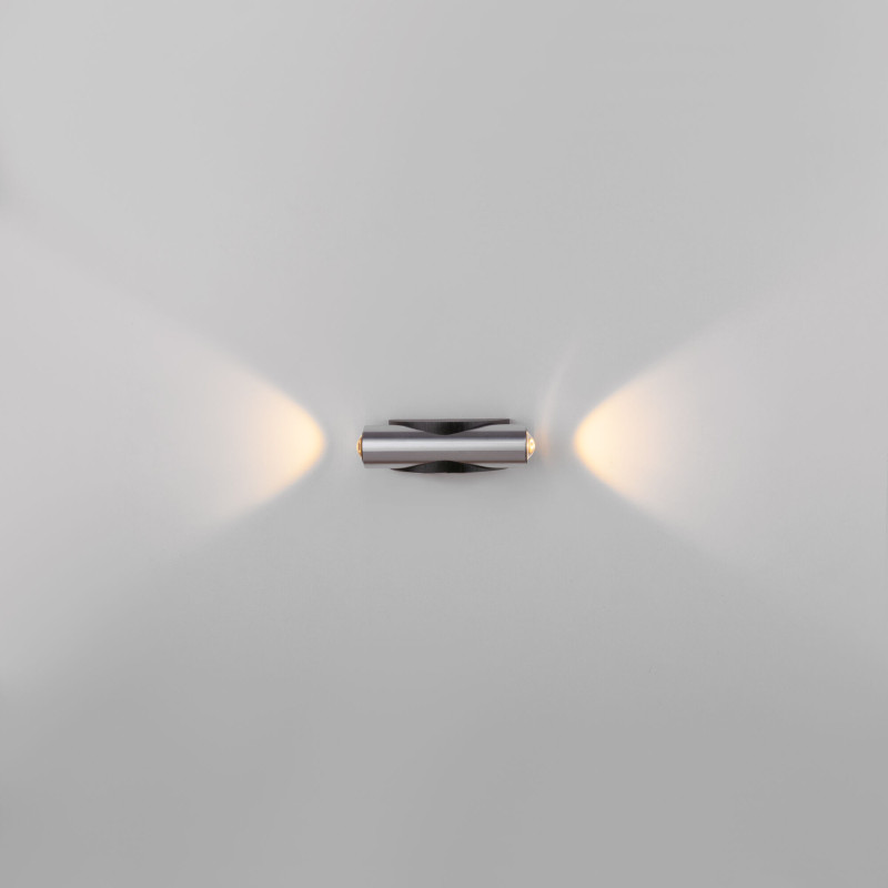 Бра Elektrostandard Steel LED чёрный/сталь (40109/LED)