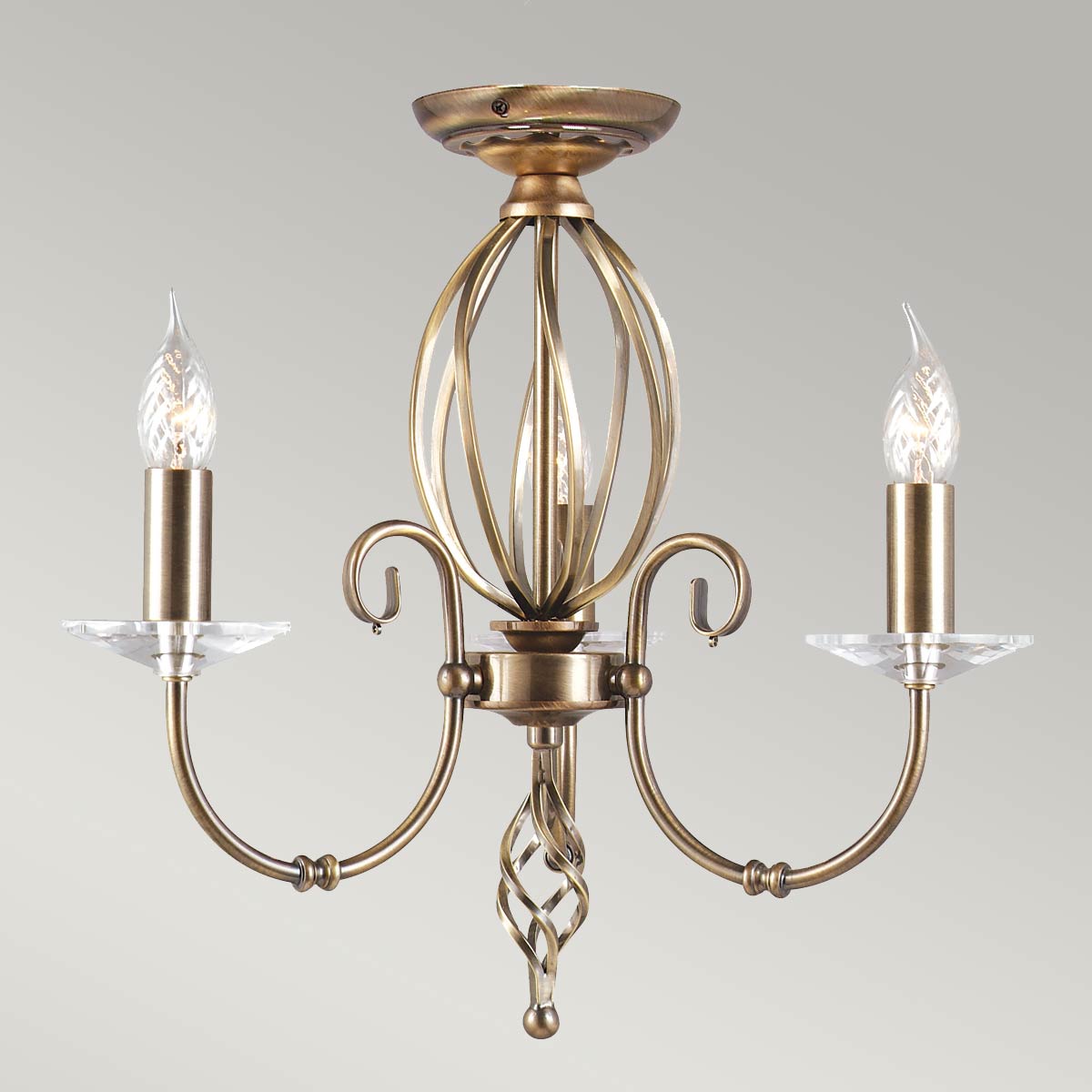 Люстра Elstead Interior, Арт. AG3-AGED-BRASS