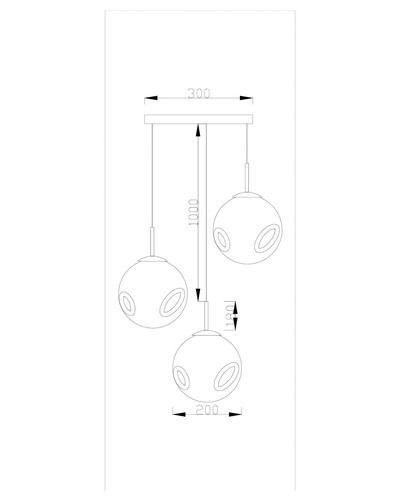 Подвесной светильник Moderli V2101-P