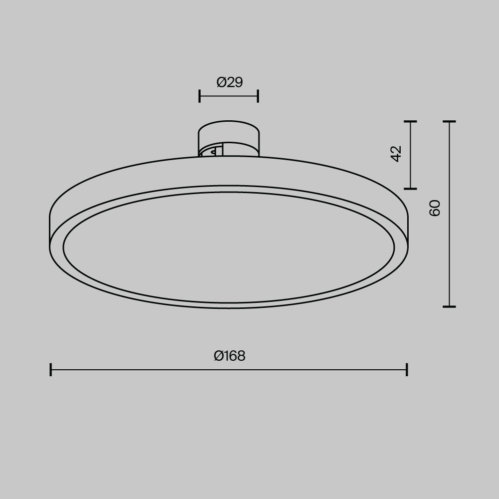 Трековый светильник Technical TR153-1-10W4K-PT