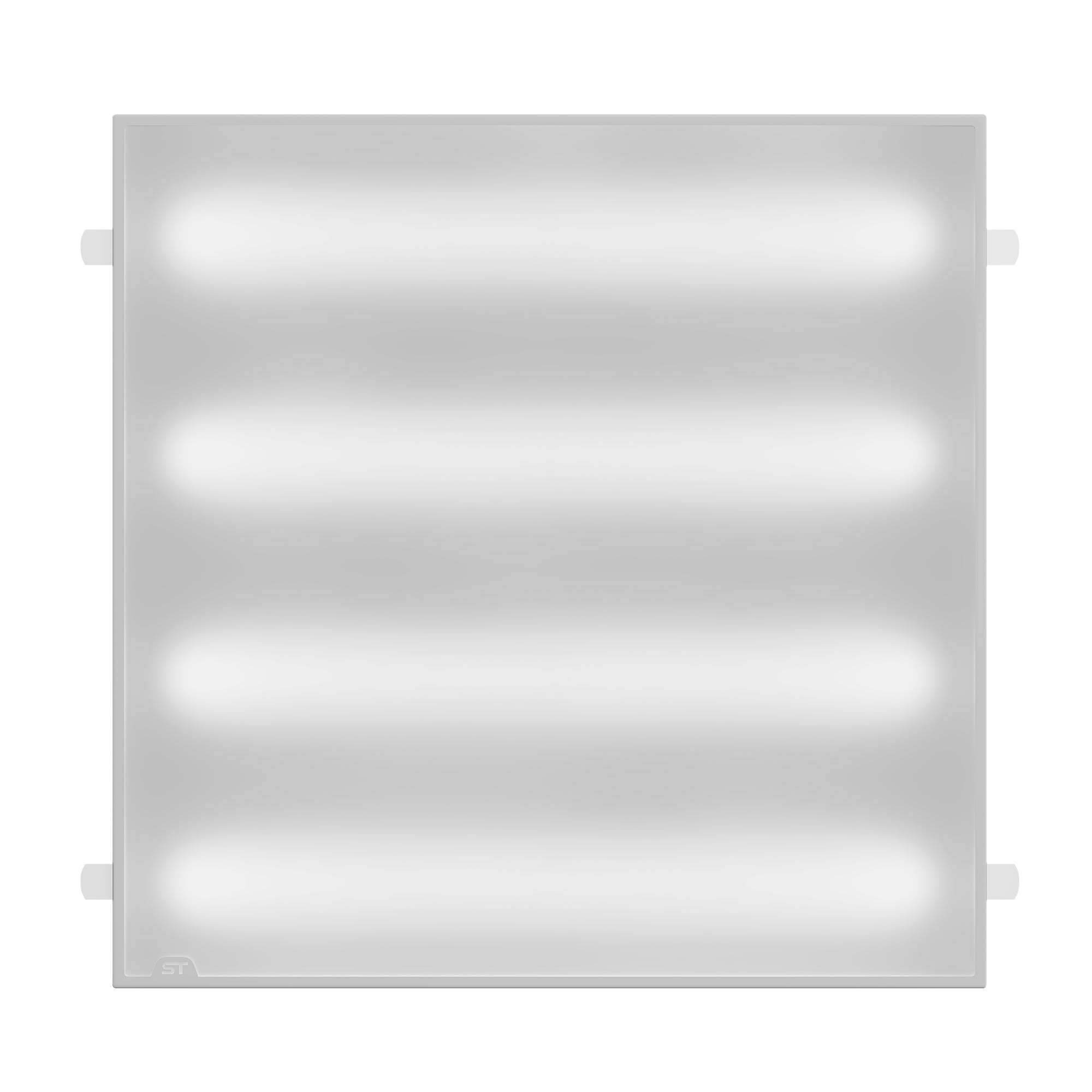 STP-G-1001-O-36-4K-40 Св-к ДВО ST Luce STANDART IP40 590*590*40мм 36Вт 4200лм 4000К опал (Грильято) Коммерческое освещение