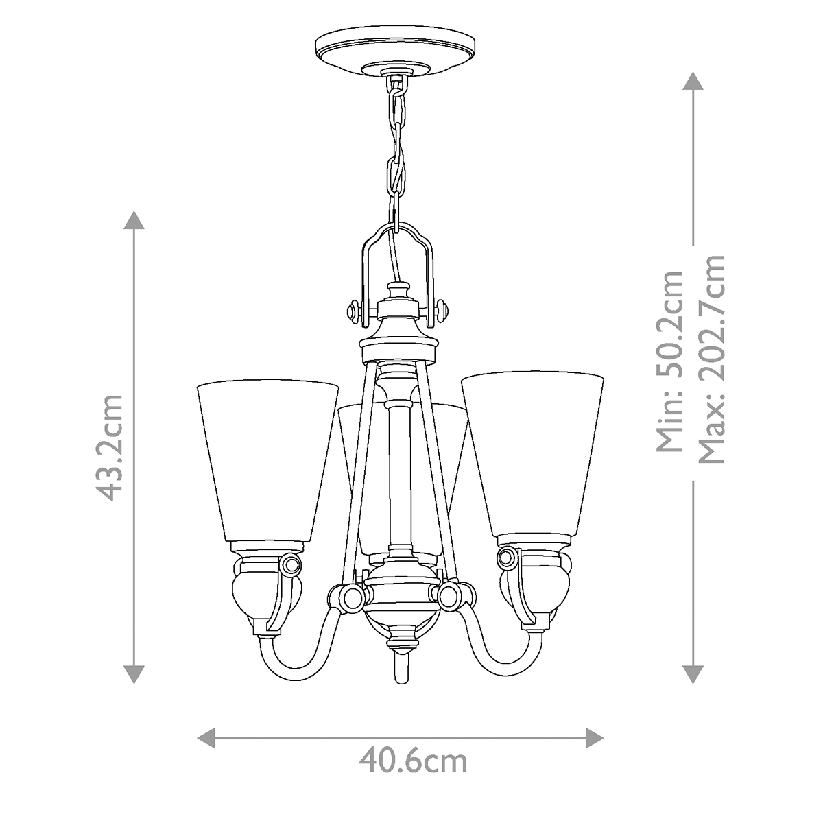 Люстра Hinkley Lighting, Арт. HK-MAYFLOWER3