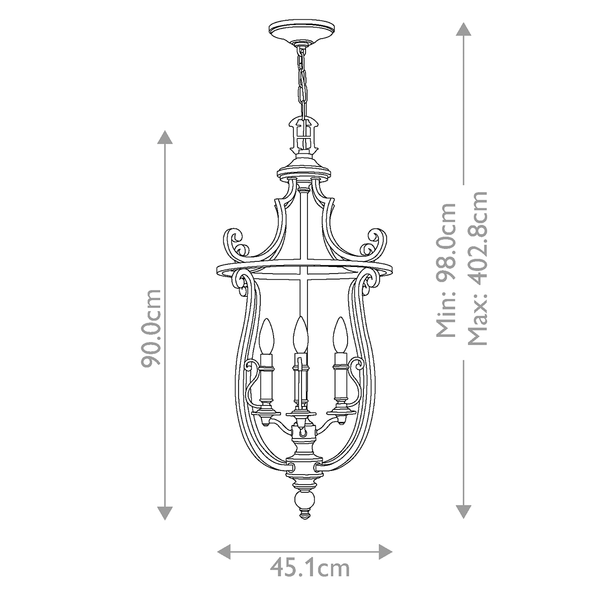 Люстра Hinkley Lighting, Арт. HK-PLYMOUTH4-P