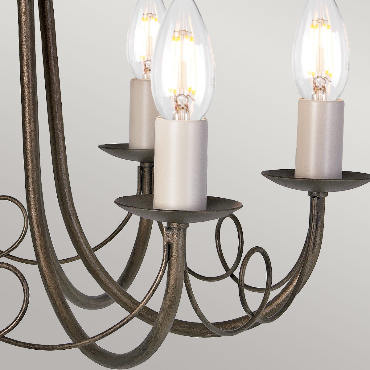 Люстра Elstead Interior, Арт. MN6-BLK-GOLD