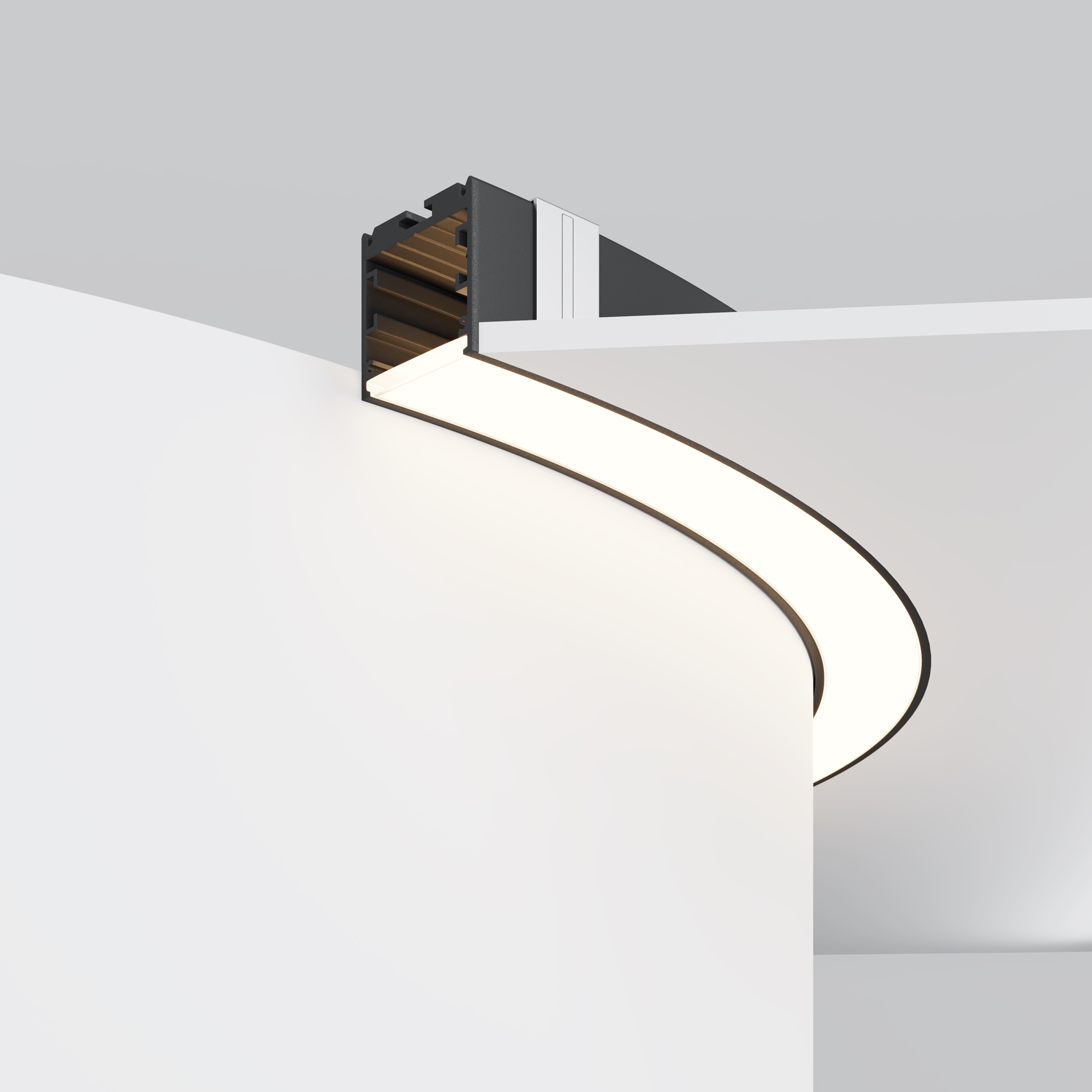 Профиль Led Strip ALM-3535R-B-D-90°-0.8M