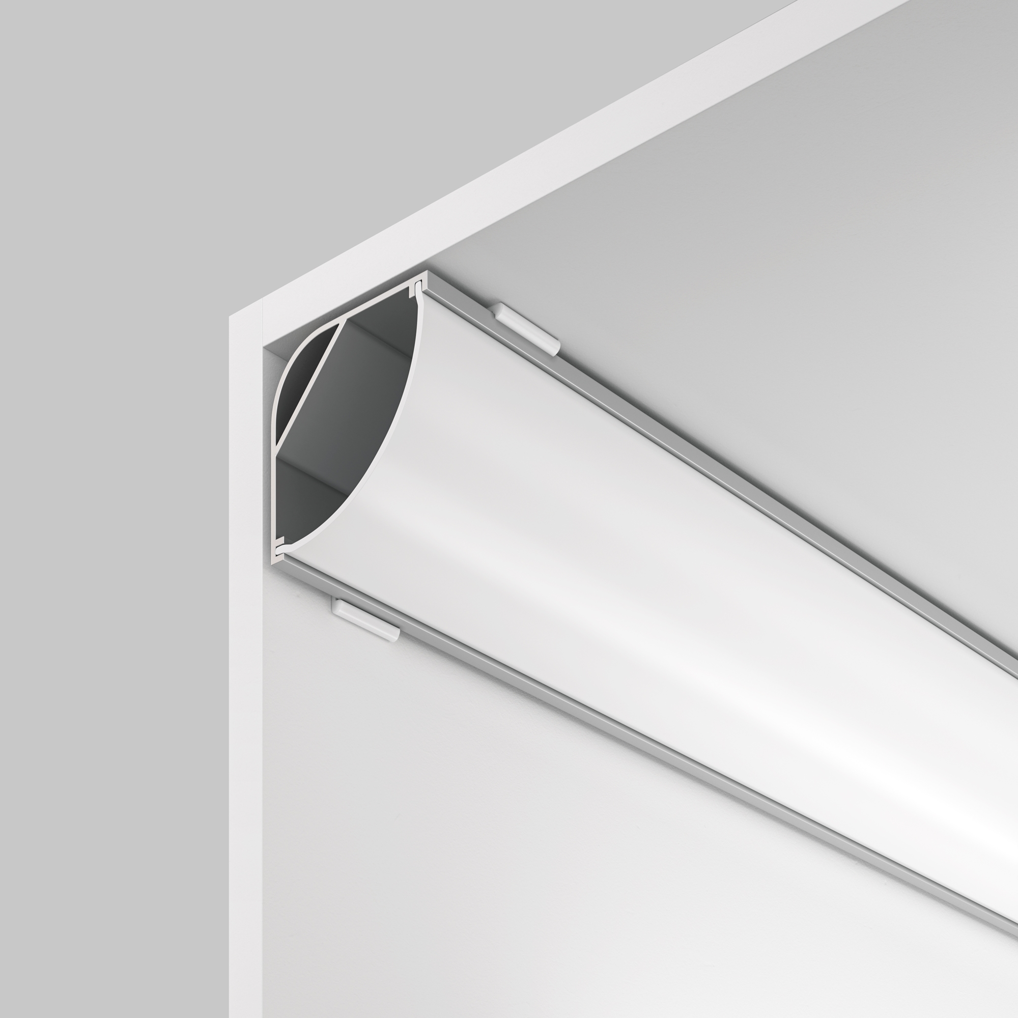 Профиль Led Strip ALM-3030B-S-2M