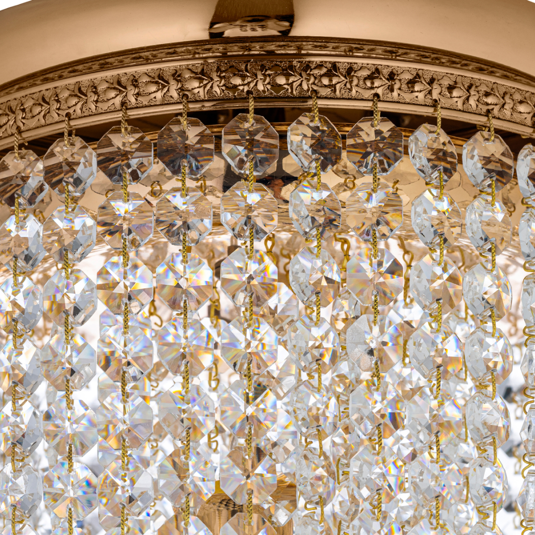 Подвесная люстра Arti Lampadari Elite Stella E 1.3.20.505 G