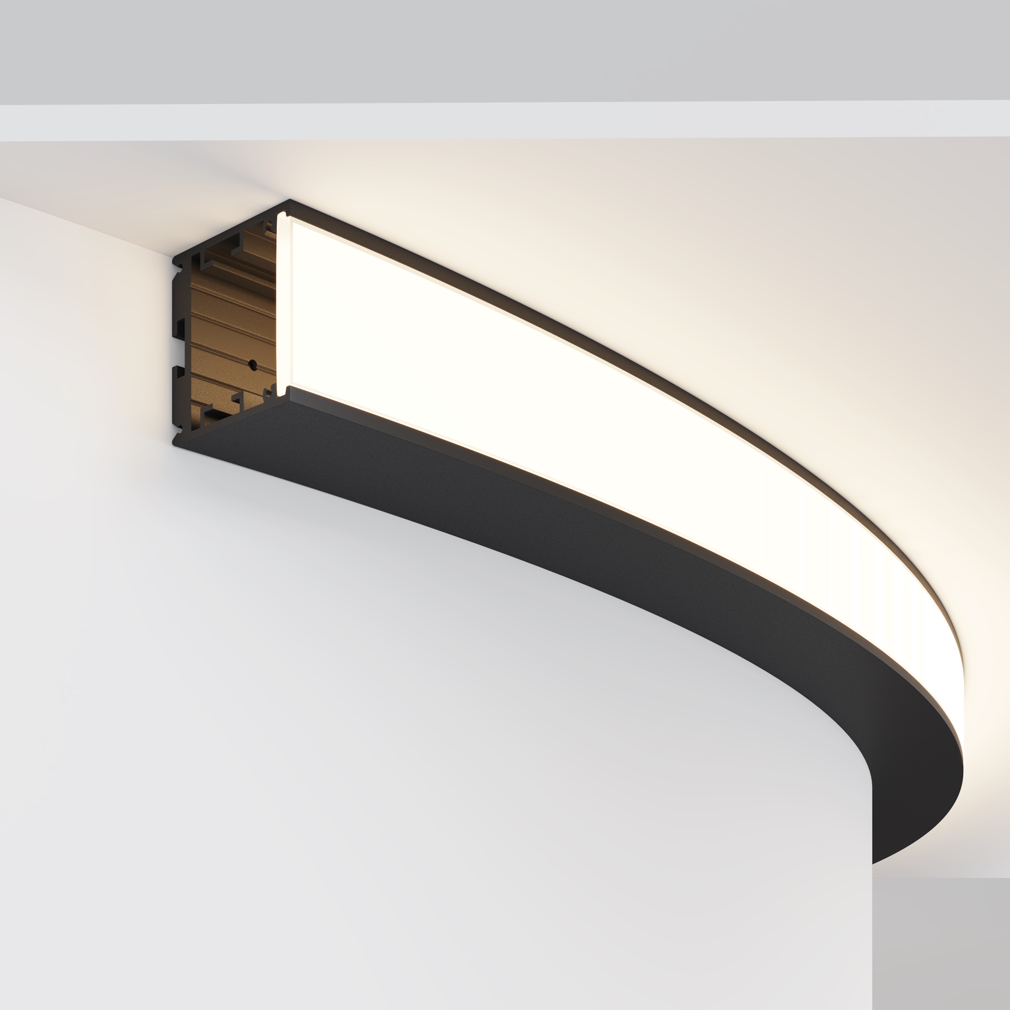 Профиль Led Strip ALM-3535R-B-EX-90°-1.5M