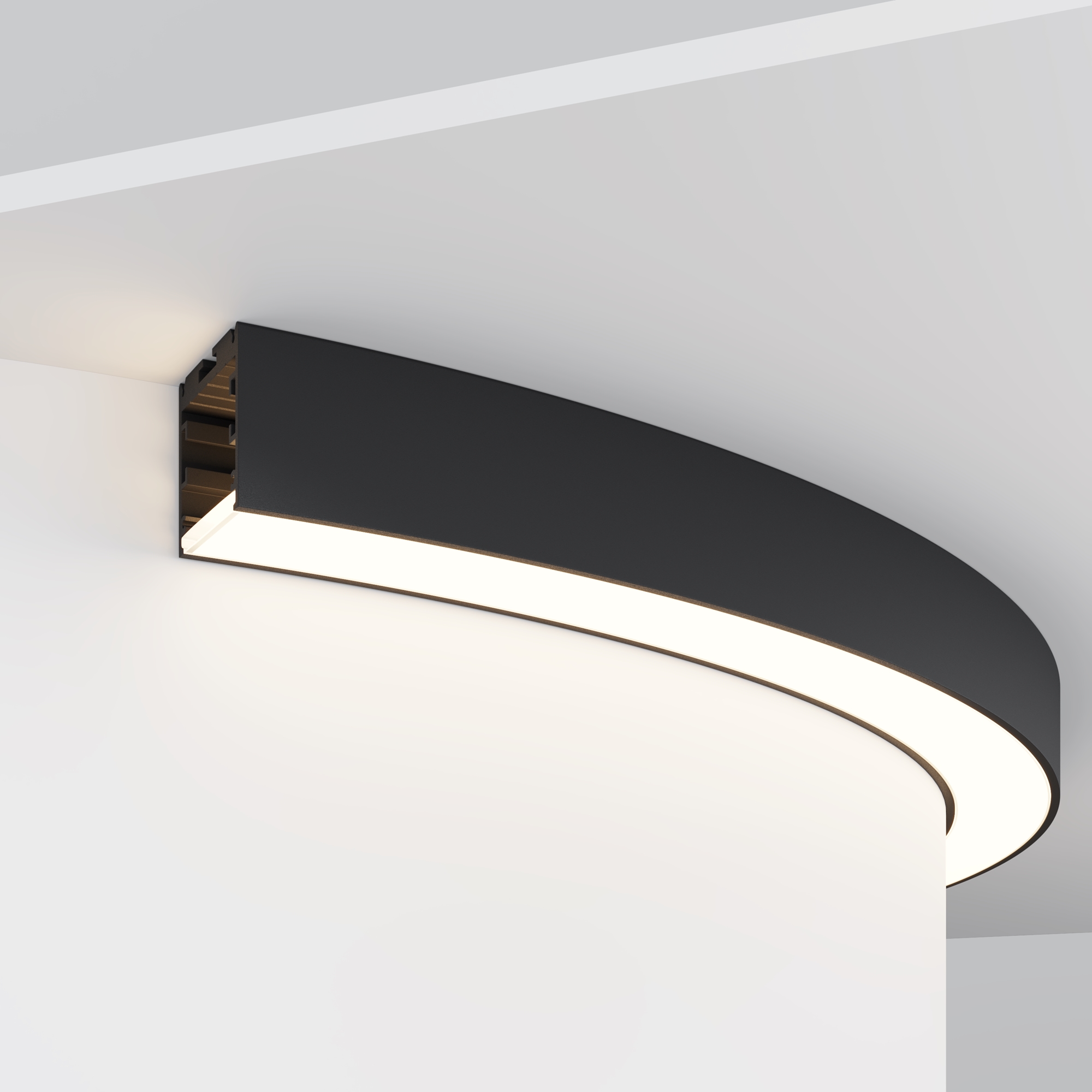 Профиль Led Strip ALM-3535R-B-D-90°-0.8M