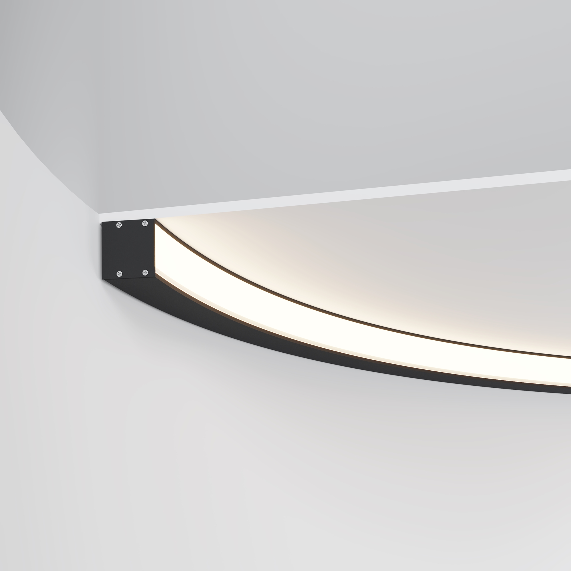 Профиль Led Strip ALM-3535R-B-IN-90°-1.5M