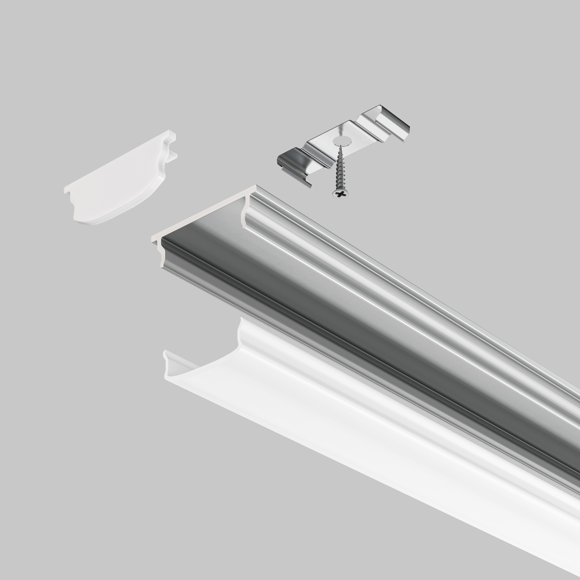 Профиль Led Strip ALM-1806-S-2M