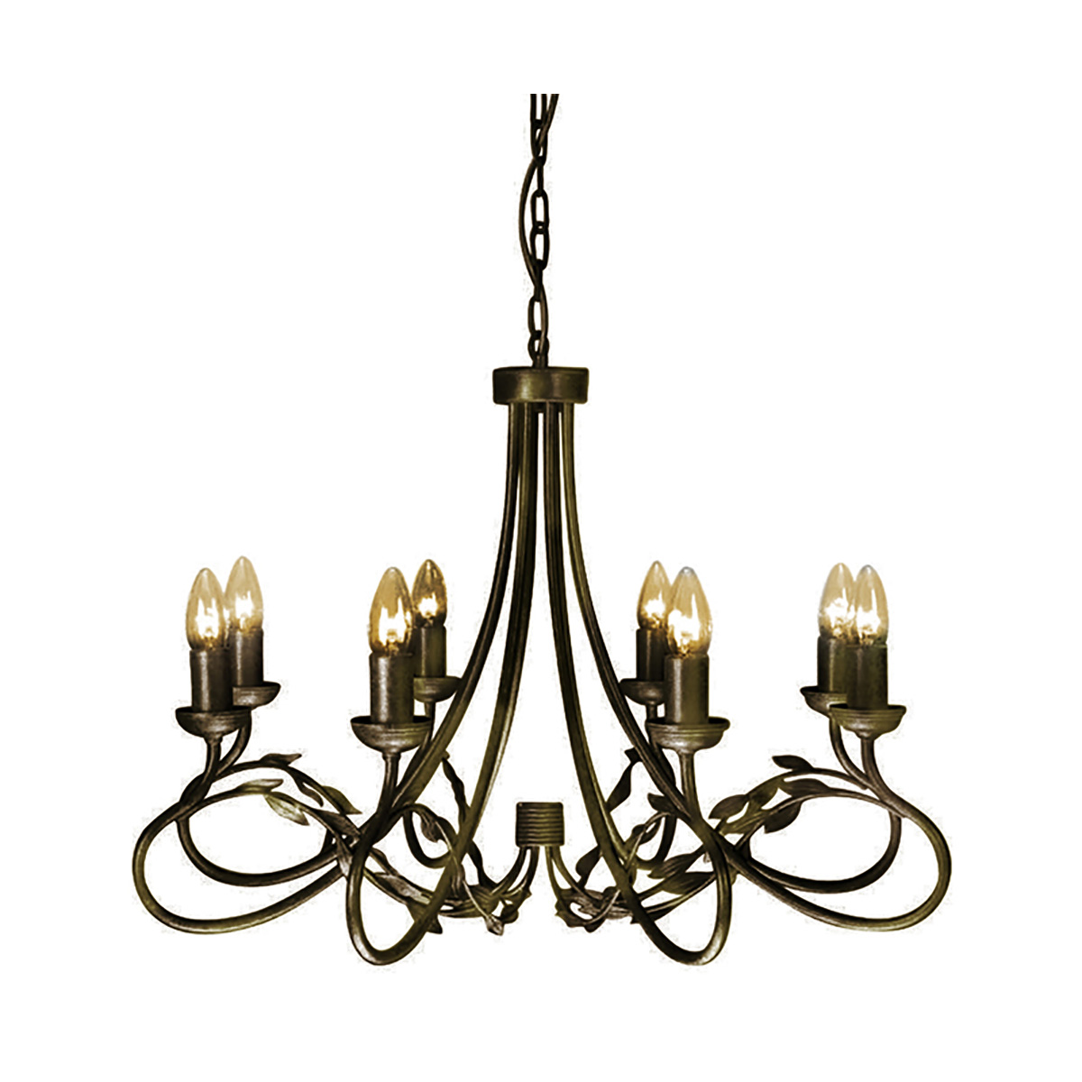 Люстра Elstead Interior, Арт. OV8-BLK-GOLD