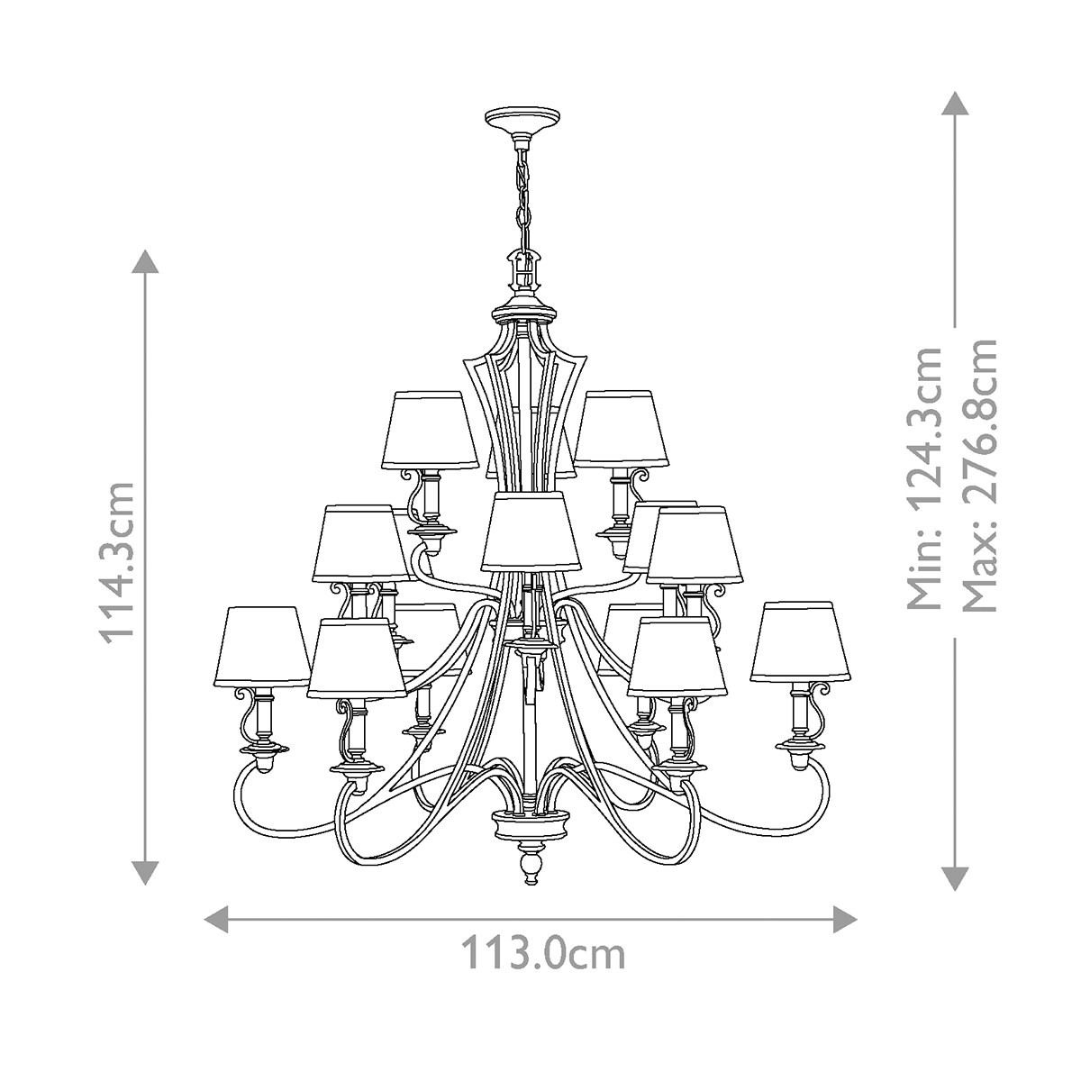 Люстра Hinkley Lighting, Арт. HK-PLYMOUTH15
