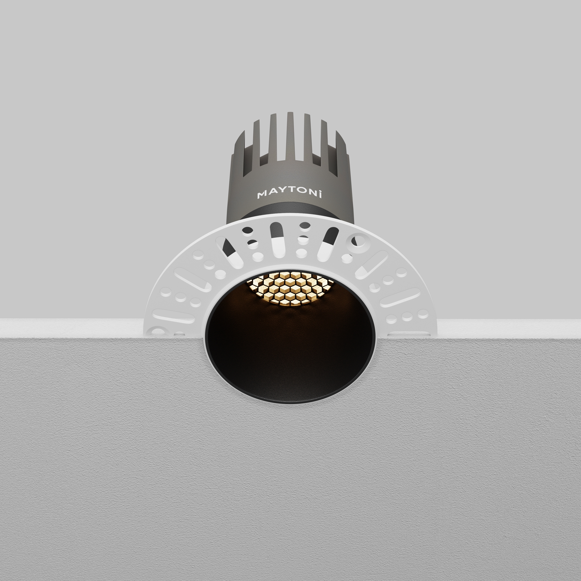Встраиваемый светильник Technical DL120-10W-3K-TRS-B