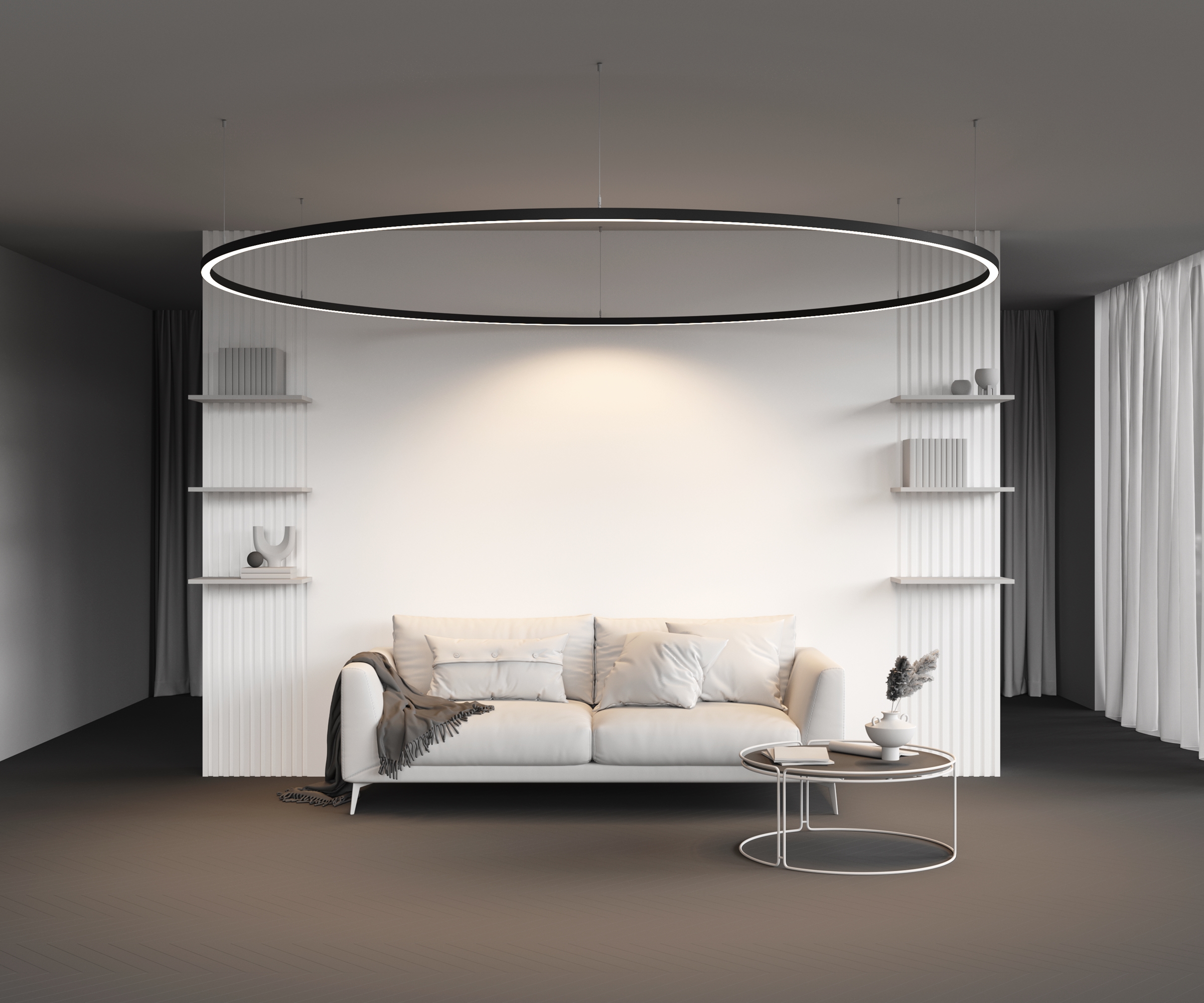 Профиль Led Strip ALM-3535R-B-D-45°-3M